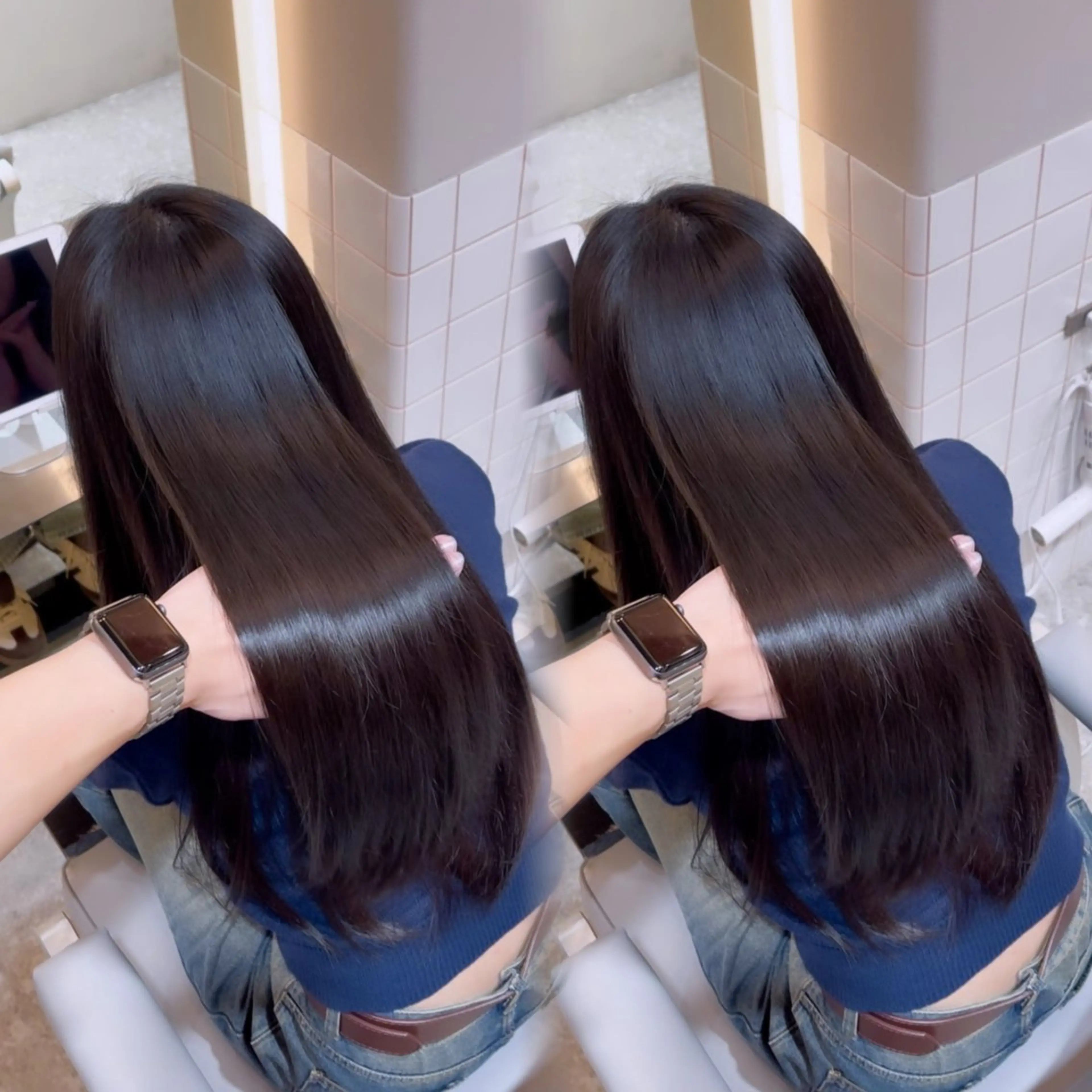 新宿/美髪矯正/ 透明感カラー/たくのヘアスタイル