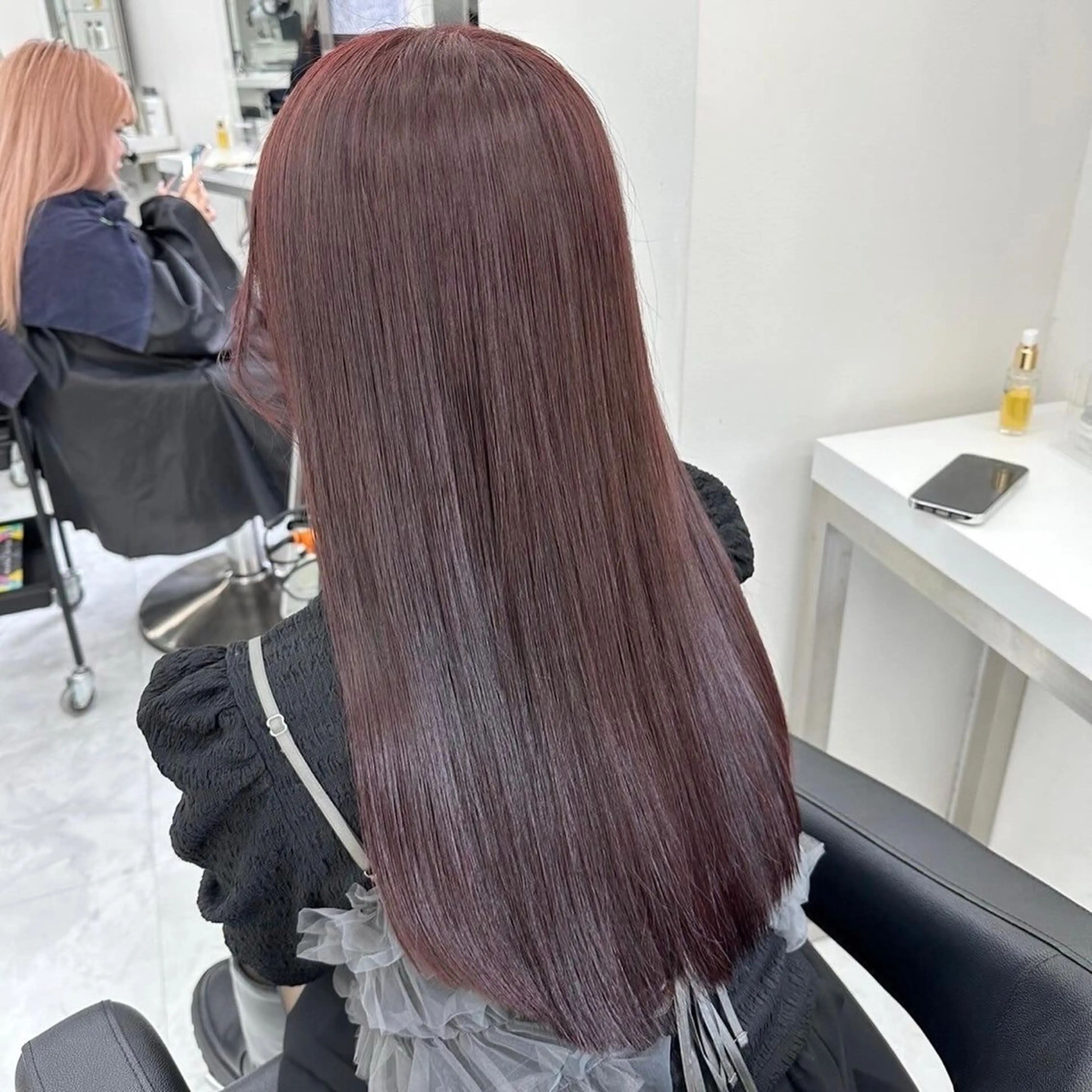 ロング カラー みう/仙台/暖色/ 艶髪/顔周りカット/のヘアスタイル