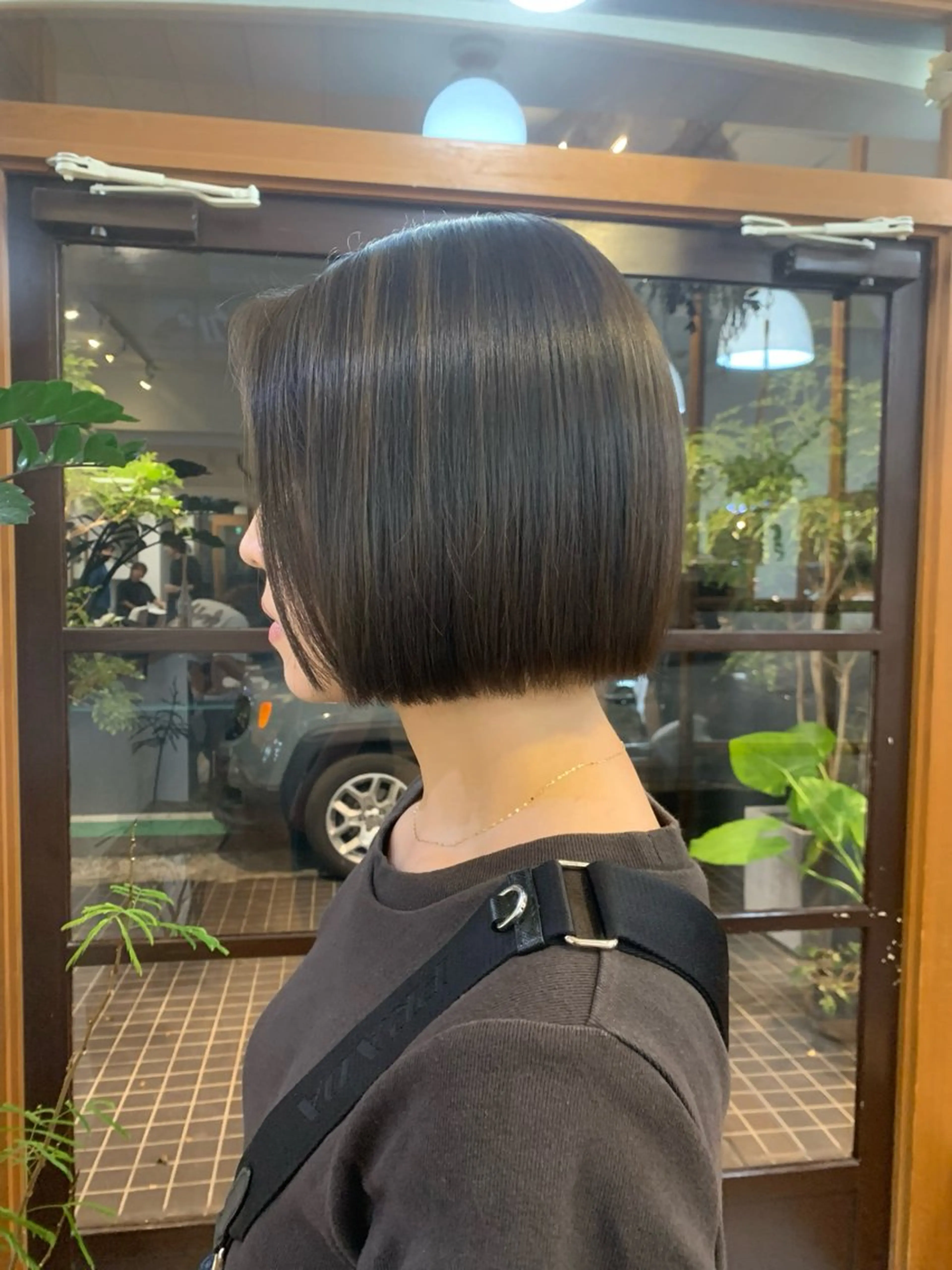 ショート ボブ riko*.+ﾟ 韓国風パーマのヘアスタイル