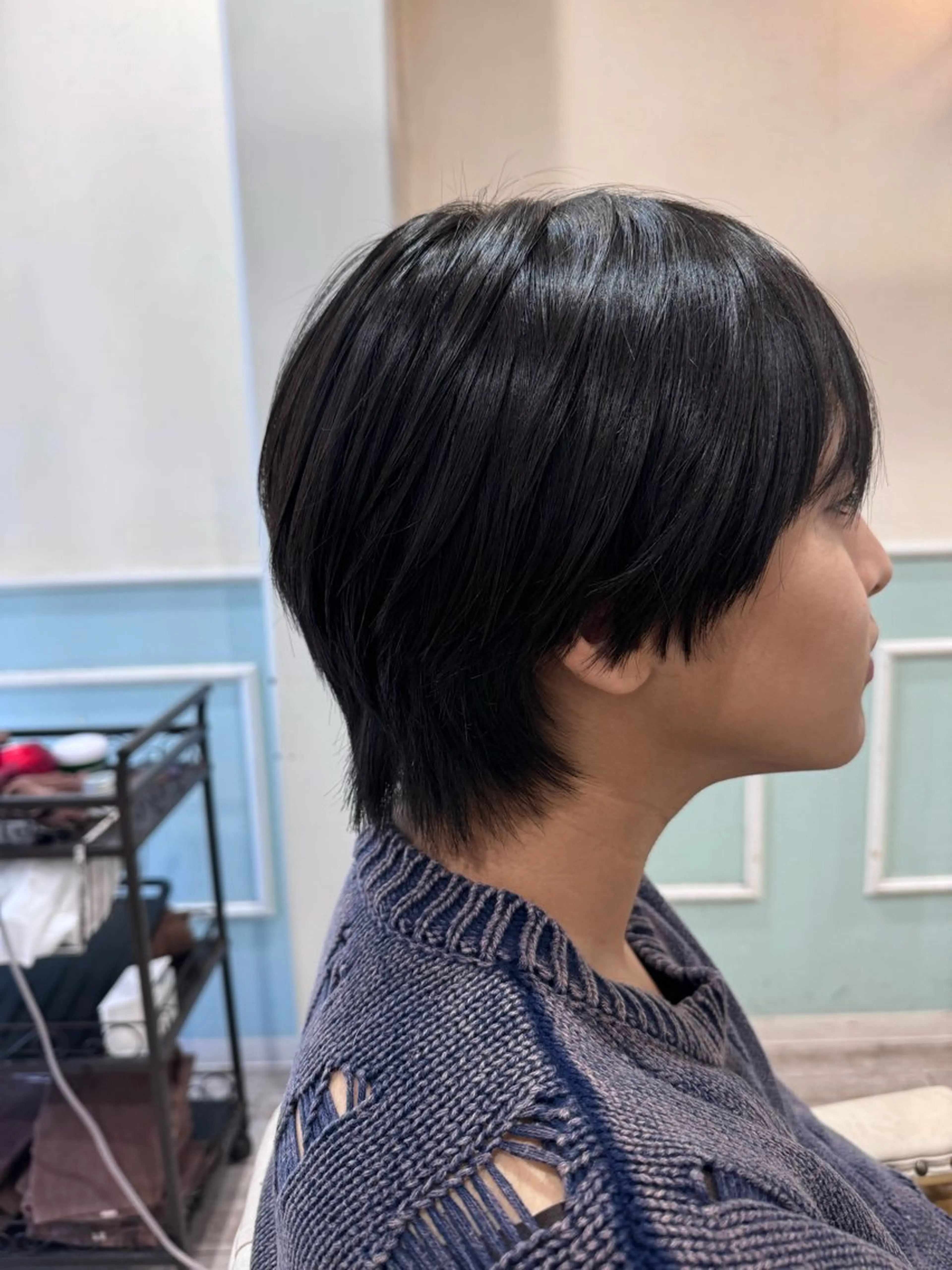 ショート メンズ メンズウルフカット ショートヘア ウルフカット カット ヘッドスパ 新越谷noble店長 松本拓也▶◀*.のヘアスタイル