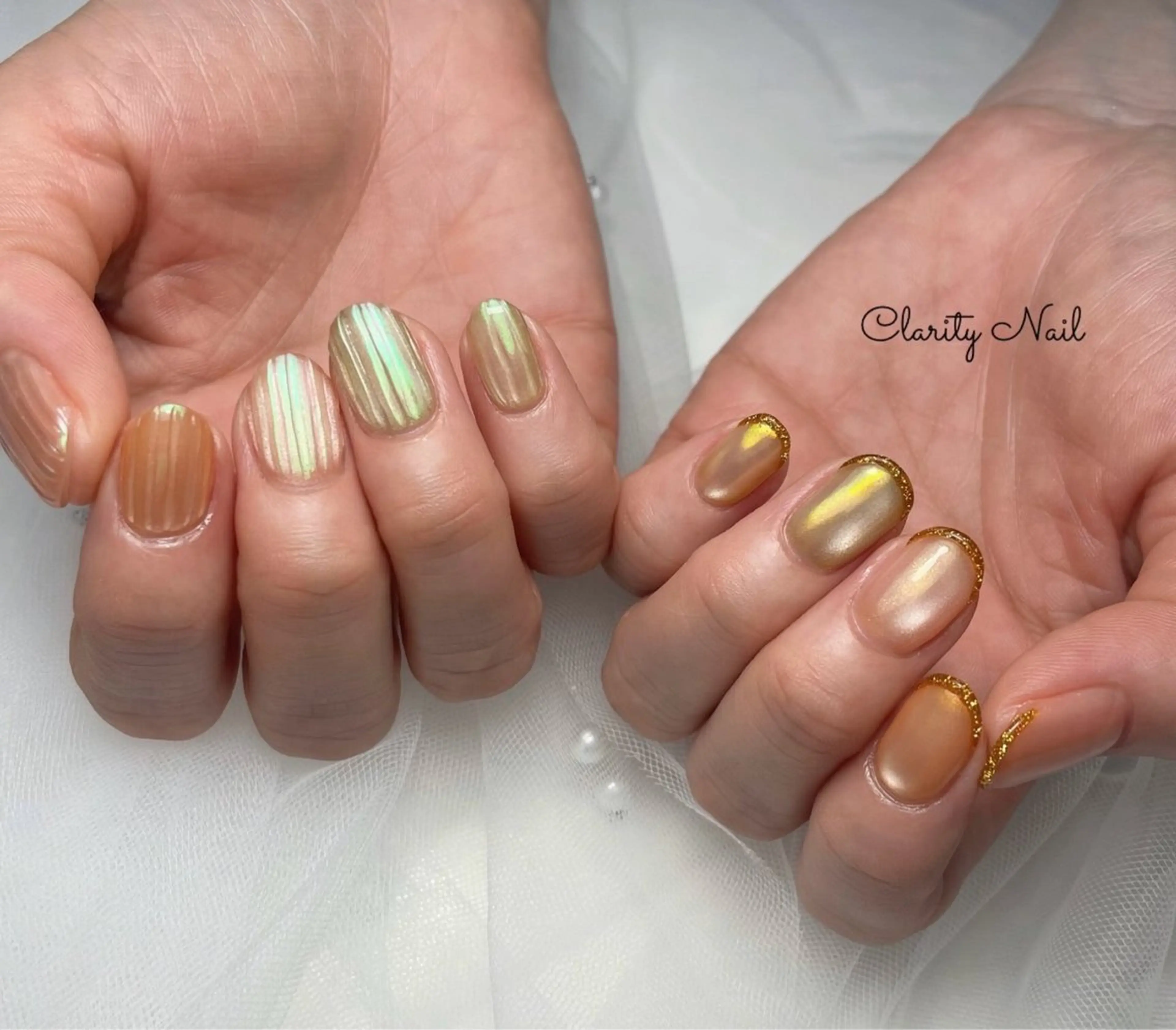 ネイル アートネイル 持ち込み ハンドネイル Clarity Nailのネイルデザイン