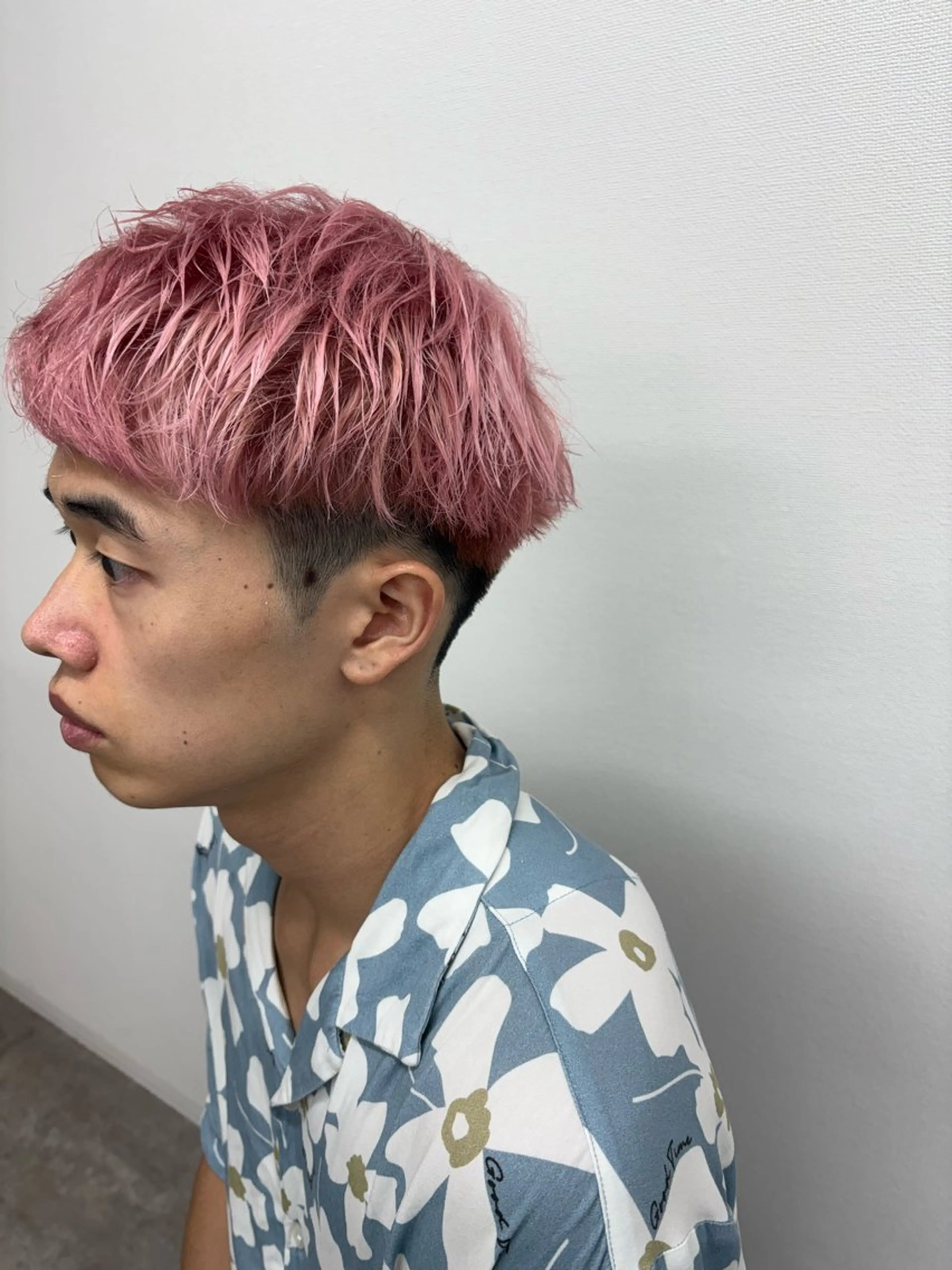 ショート カラー メンズ gram高岡/ yuyaのヘアスタイル