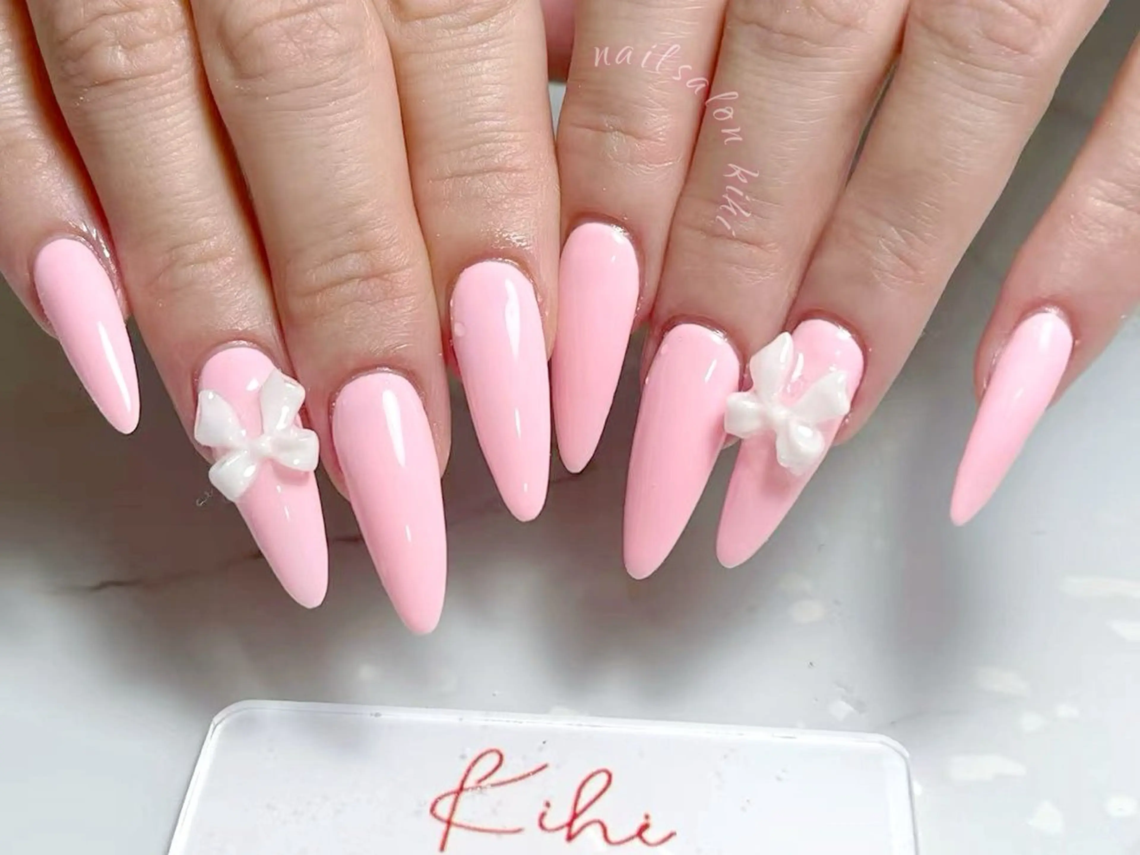 ネイル アートネイル フレンチネイル ジェルネイル グラデーション 韓国ネイル ハンドネイル さくら💮💮 【オフ無料】のネイルデザイン