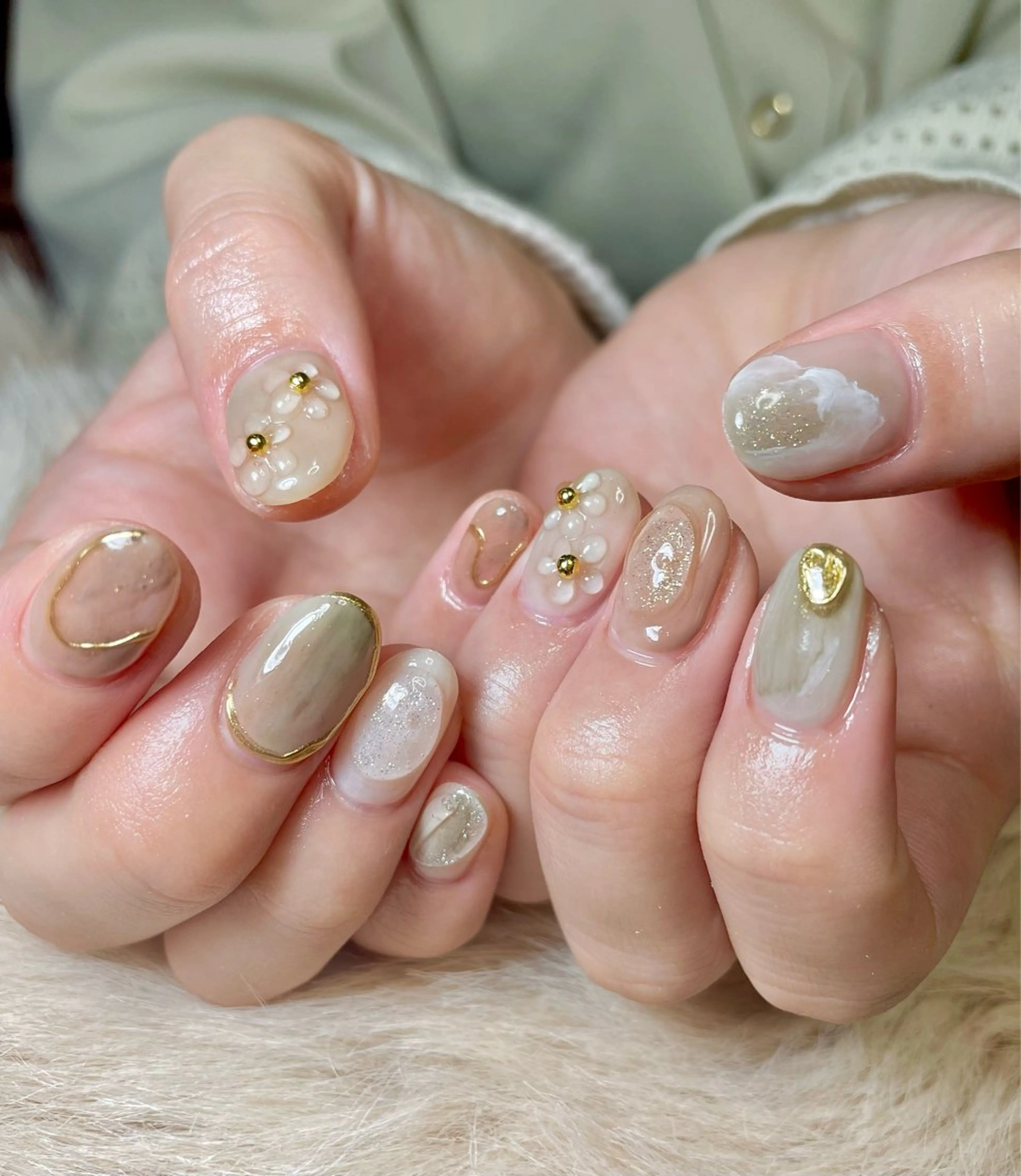 2/5​〜​🌼学生さん平日限定 : フルアートコース🦋【4週以内当店付替オフ無料】の写真