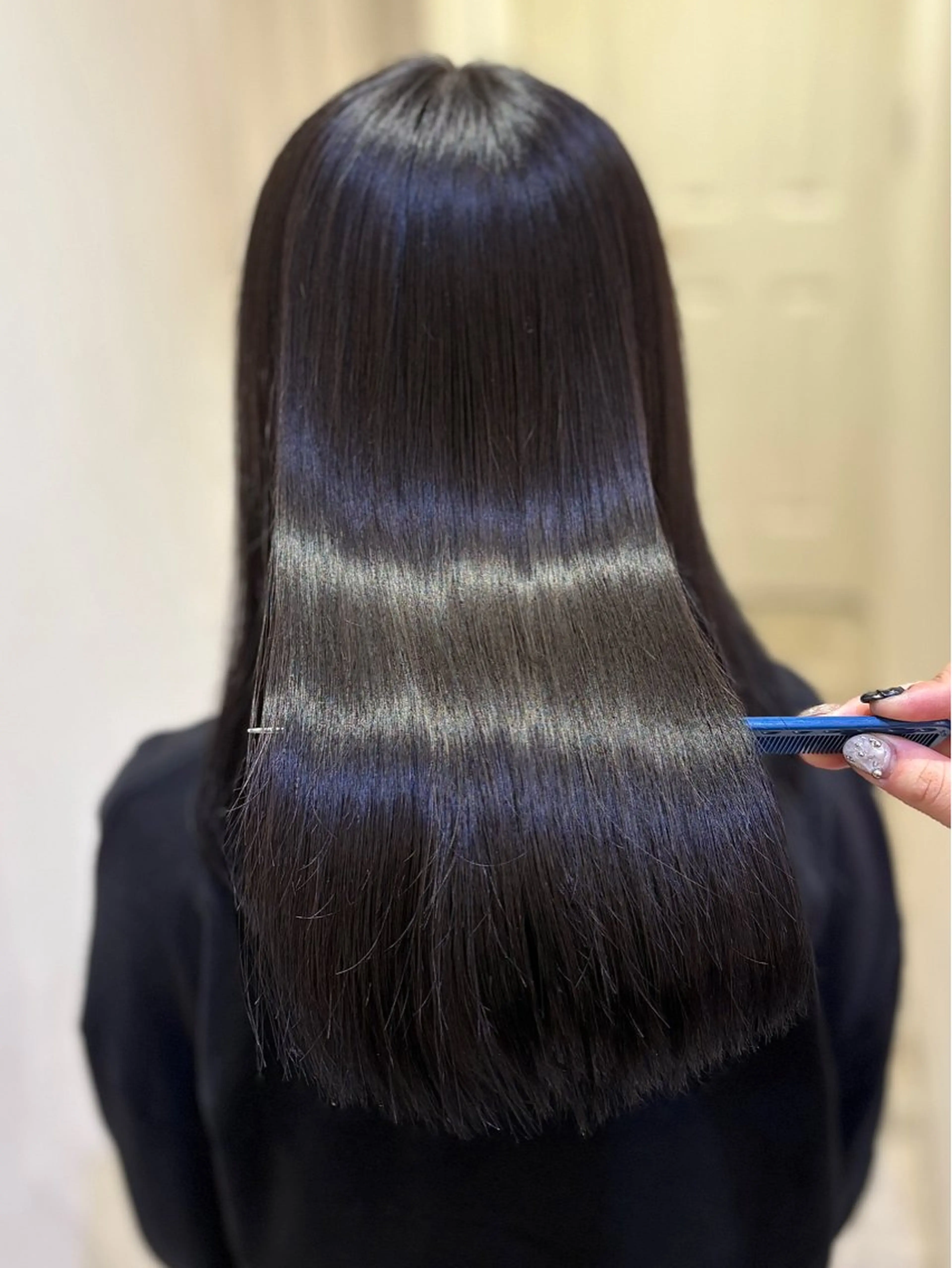 ロング カラー 💙mai🫧 縮毛矯正・ハイライトのヘアスタイル