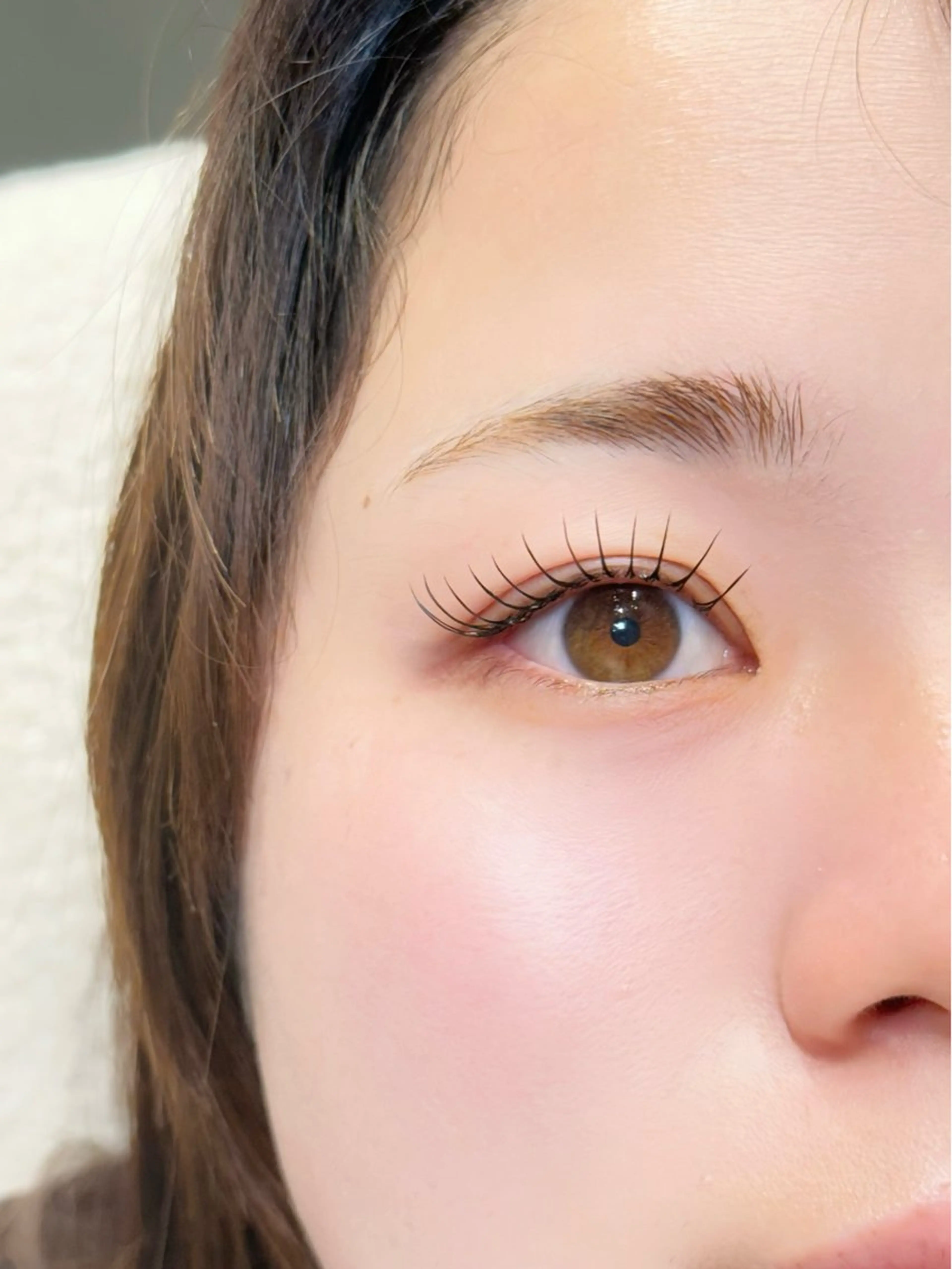 マツエク・マツパ ナチュラル マツエク cherien eyelash&eyebrow（salon village）所属・梅津/cherien 渋谷・明治神宮前のマツエク・マツパデザイン