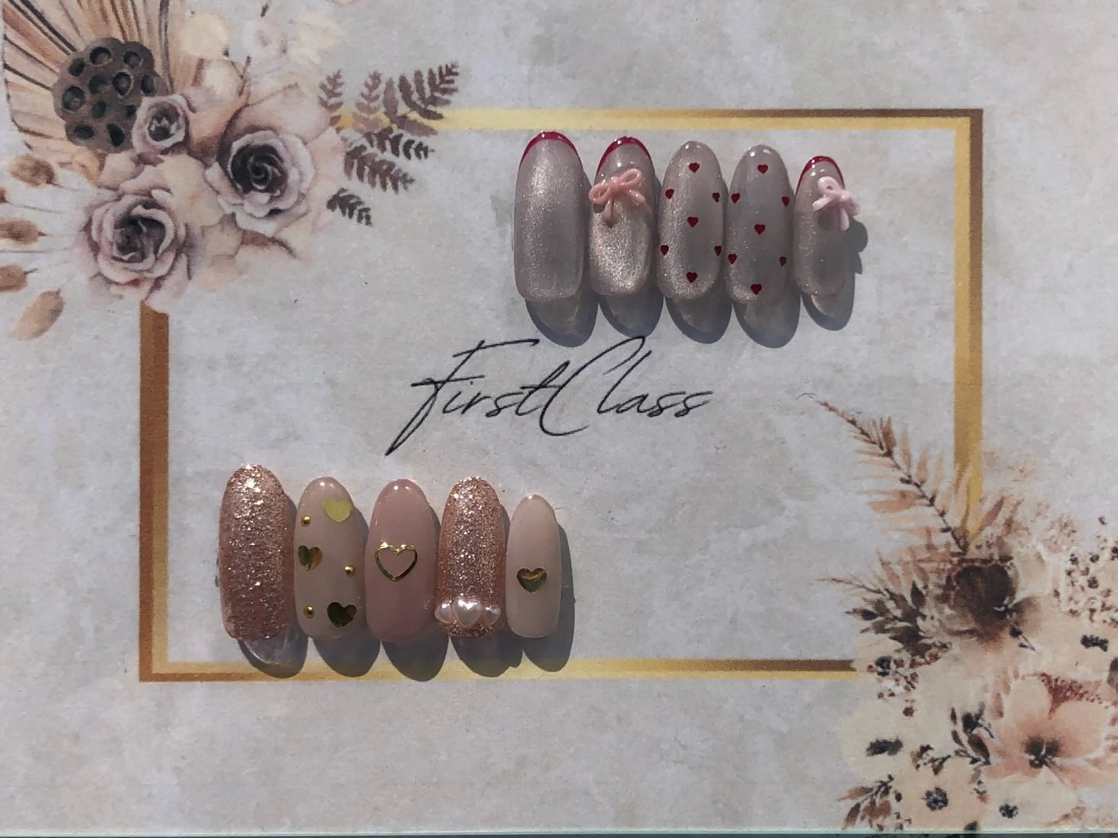 ネイル 長さ出し ハンドネイル 。 YURiのネイルデザイン