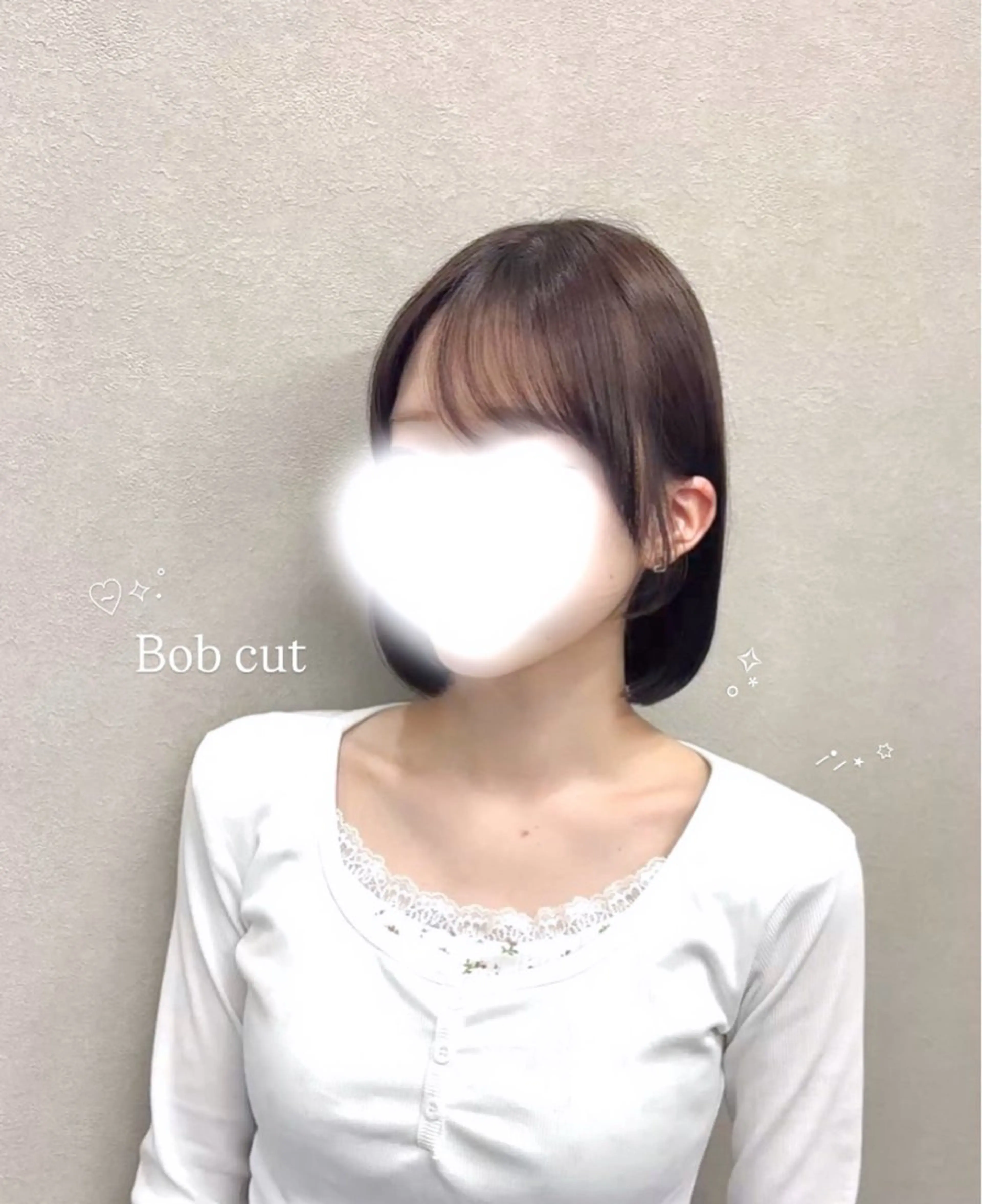 ミディアム カット 🎀暖色カラー🎀 airi♡のヘアスタイル