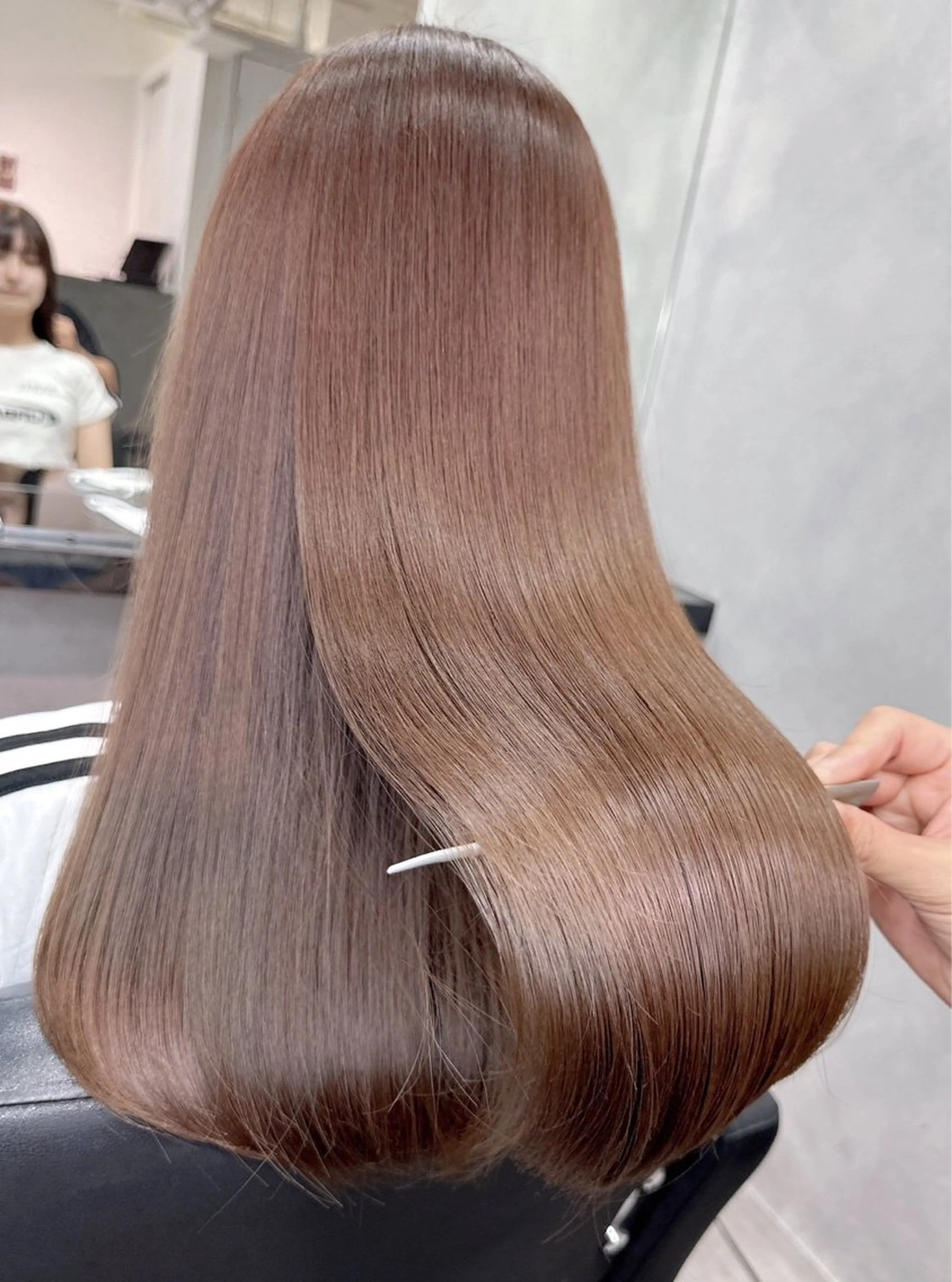 セミロング 髪質改善 トリートメント トリートメント 美髪艶髪✨️/千種 さなのヘアスタイル