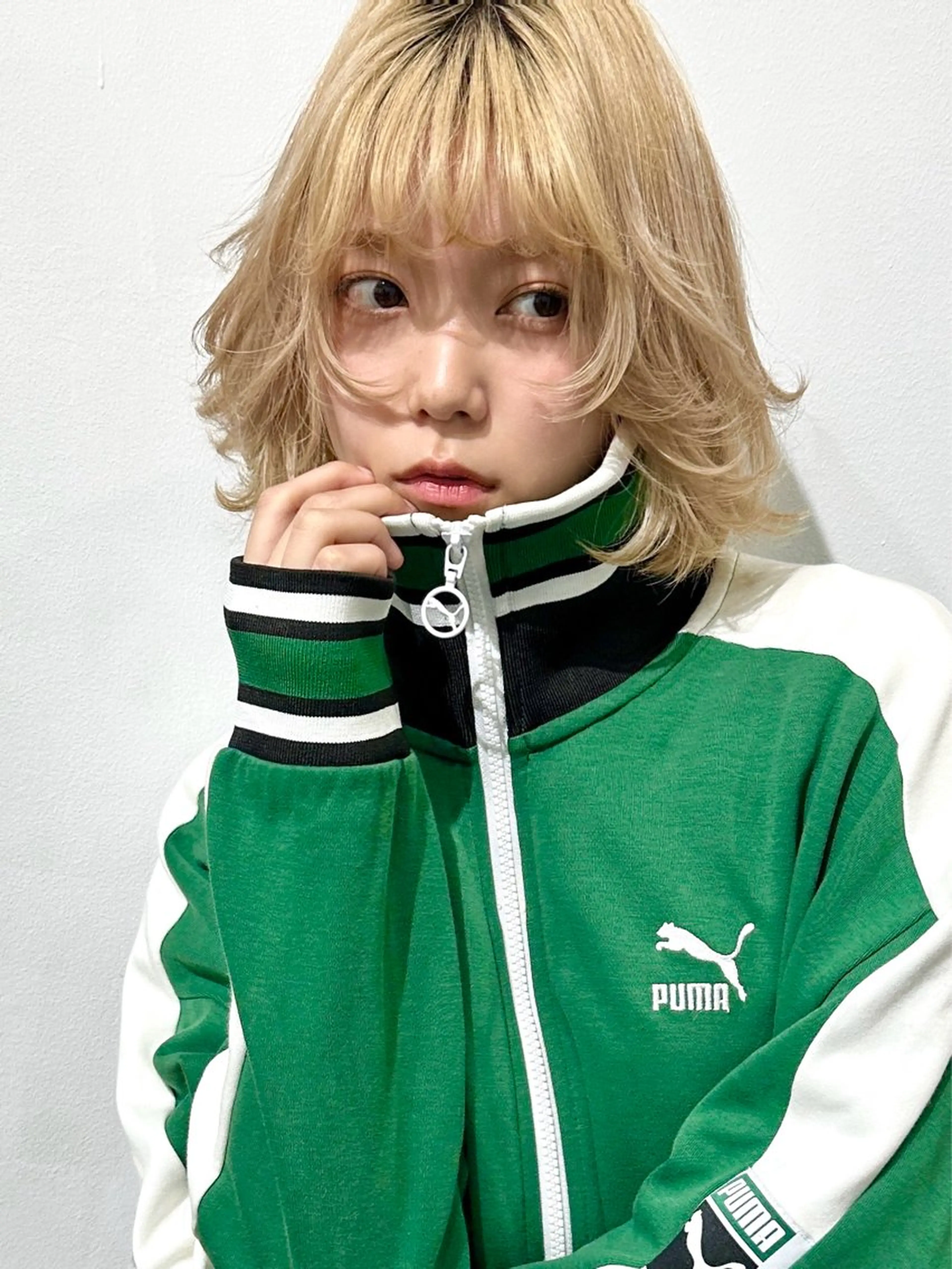 ミディアム 艶カラー/フェイス レイヤー/たむのヘアスタイル