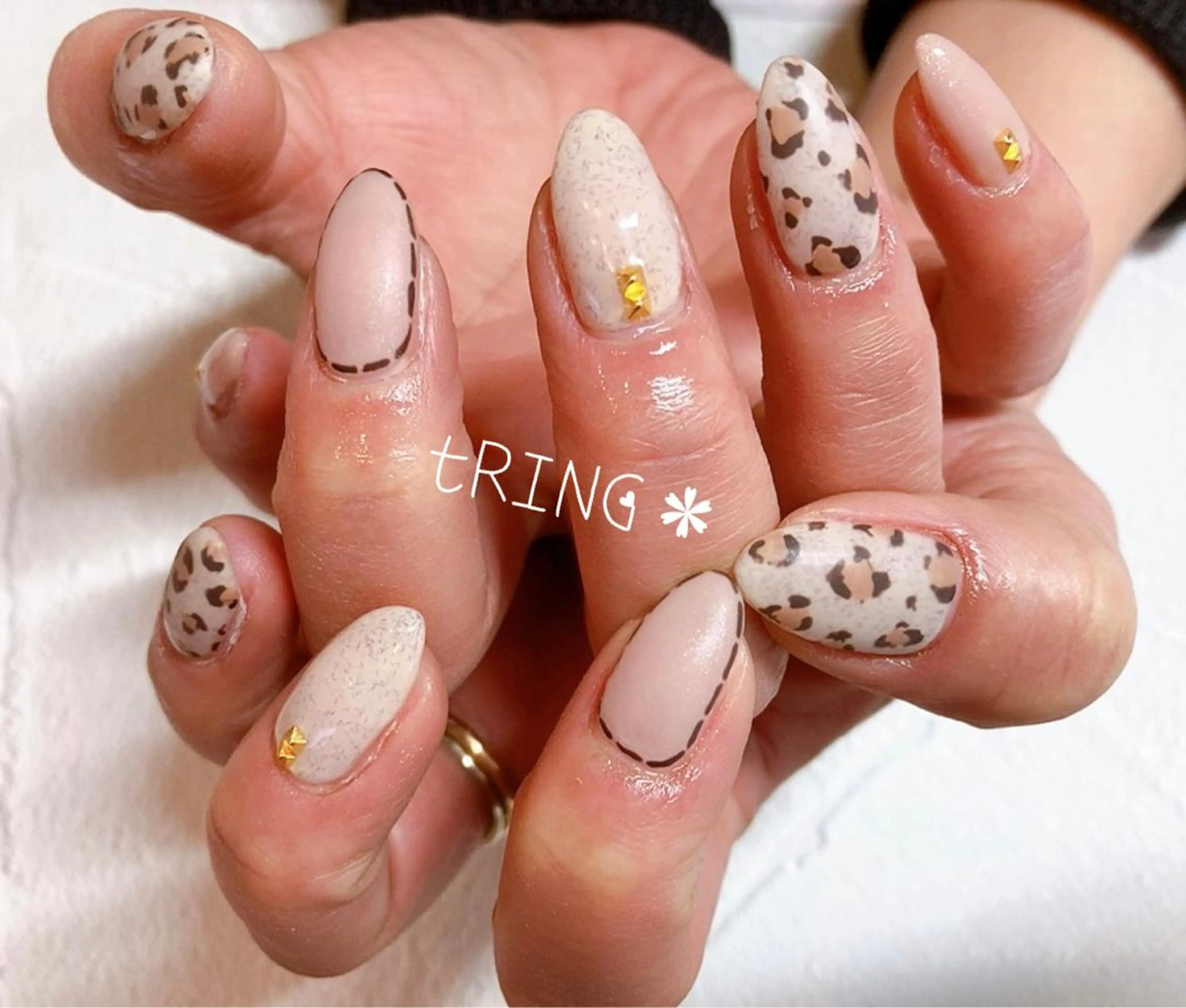 ネイル tRING* しいの木台のネイルデザイン