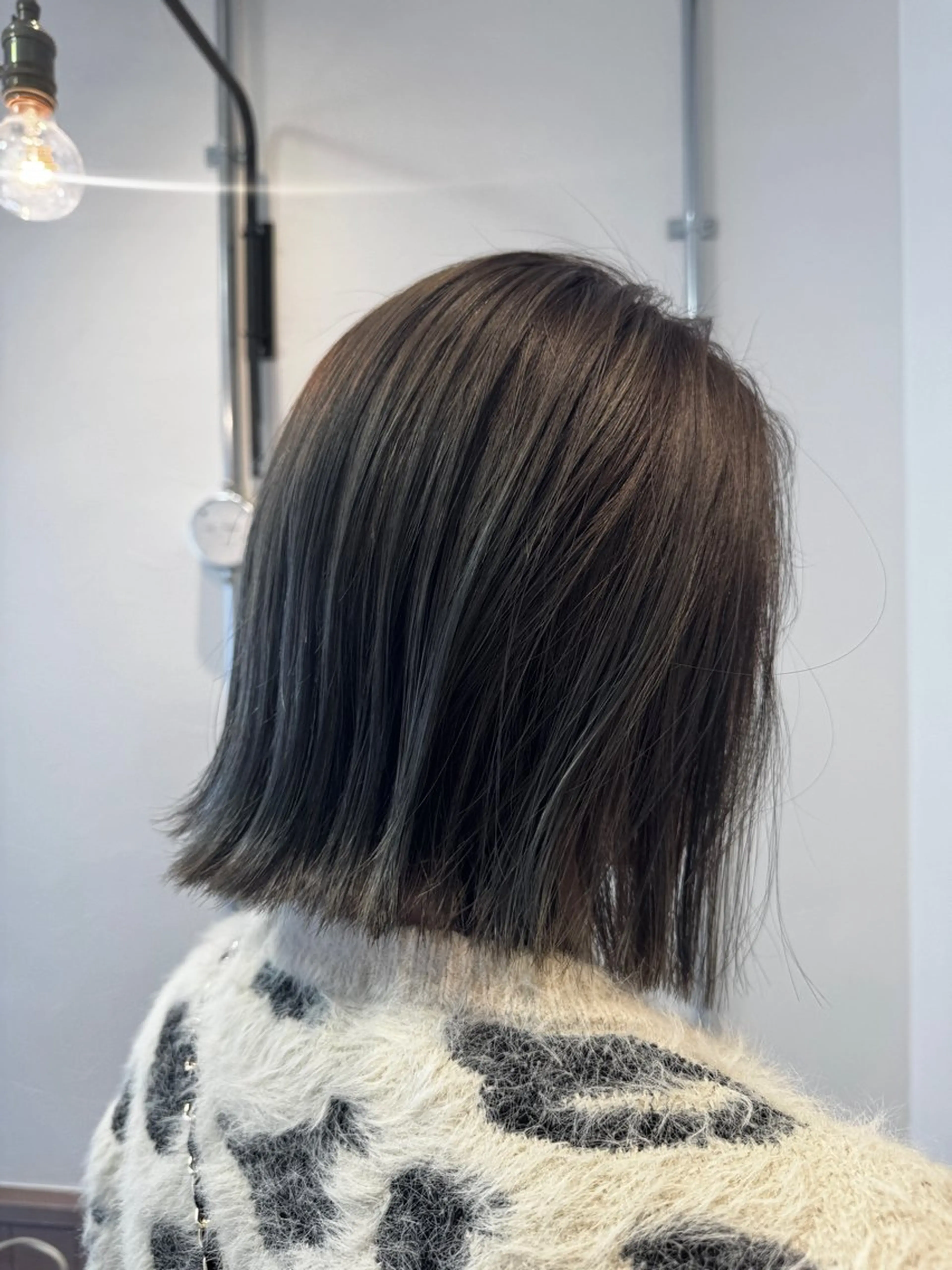 ミディアム カラー ブリーチ 透明感カラー ハイライトカラー ハイライト 矢場町/ダブルカラー /レイヤー/アリサのヘアスタイル