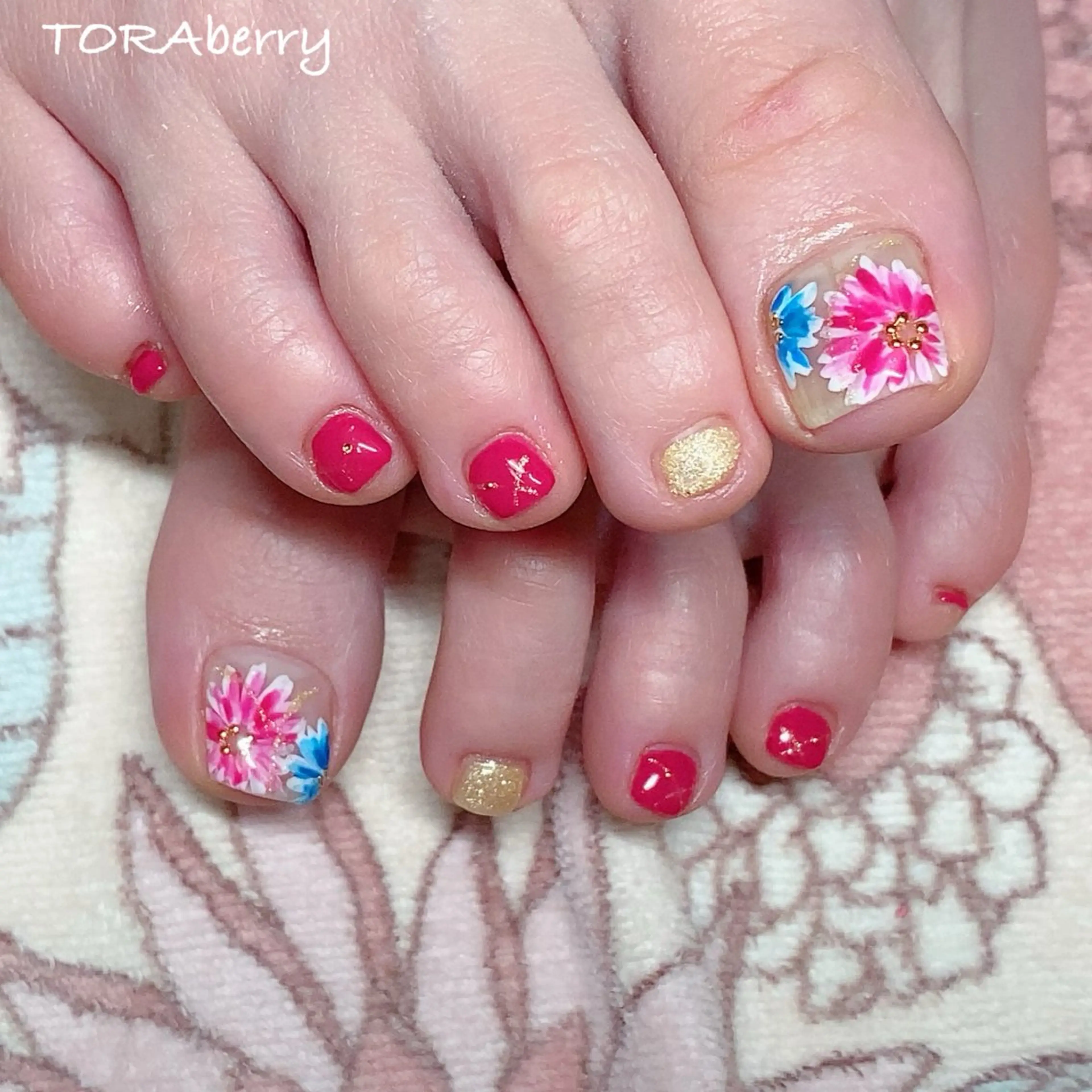 ネイル フットネイル ネイリスト なつみのネイルデザイン