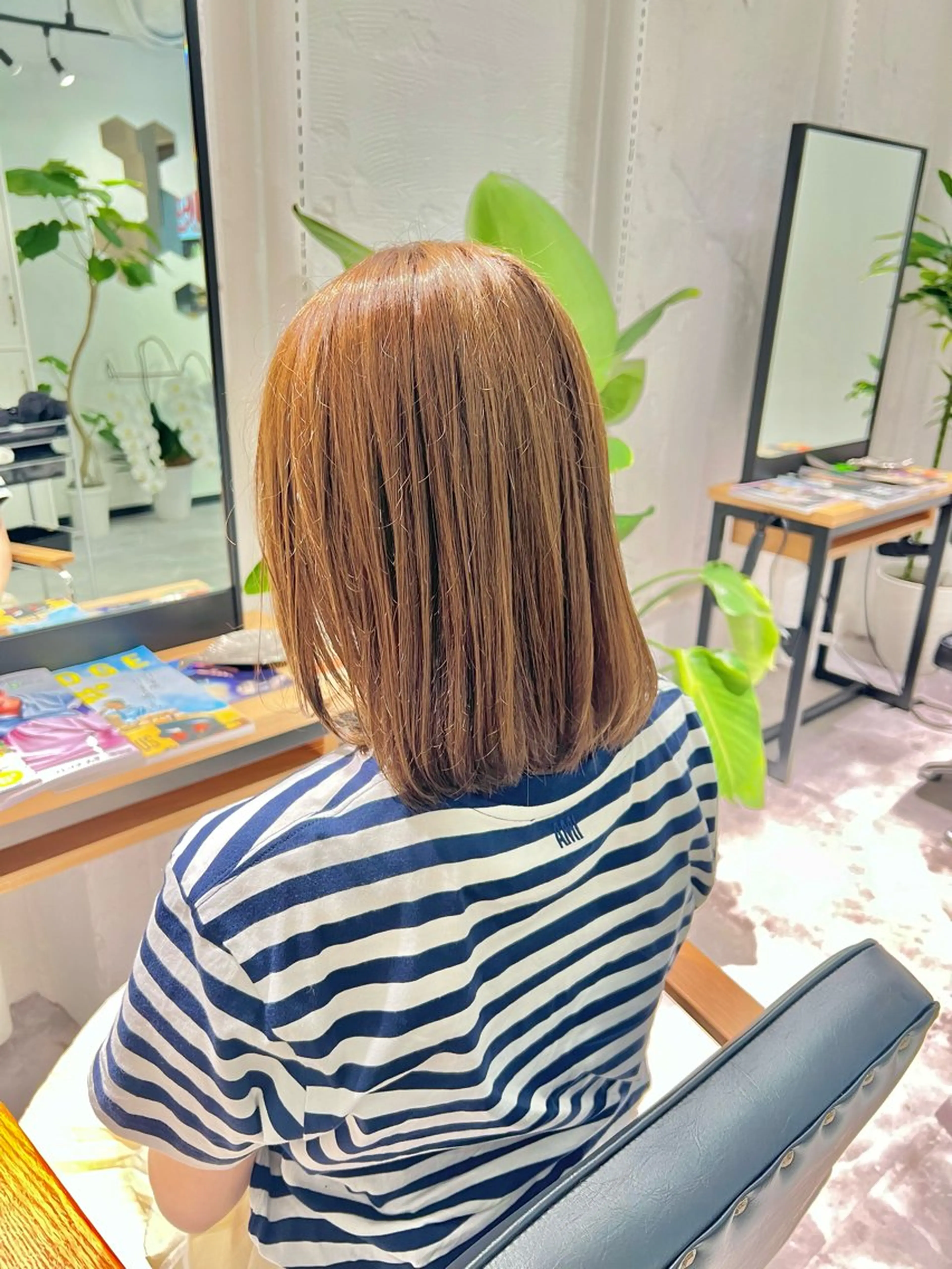 ミディアム カラー ヘアアレンジ 「sumi」 AMIのヘアスタイル