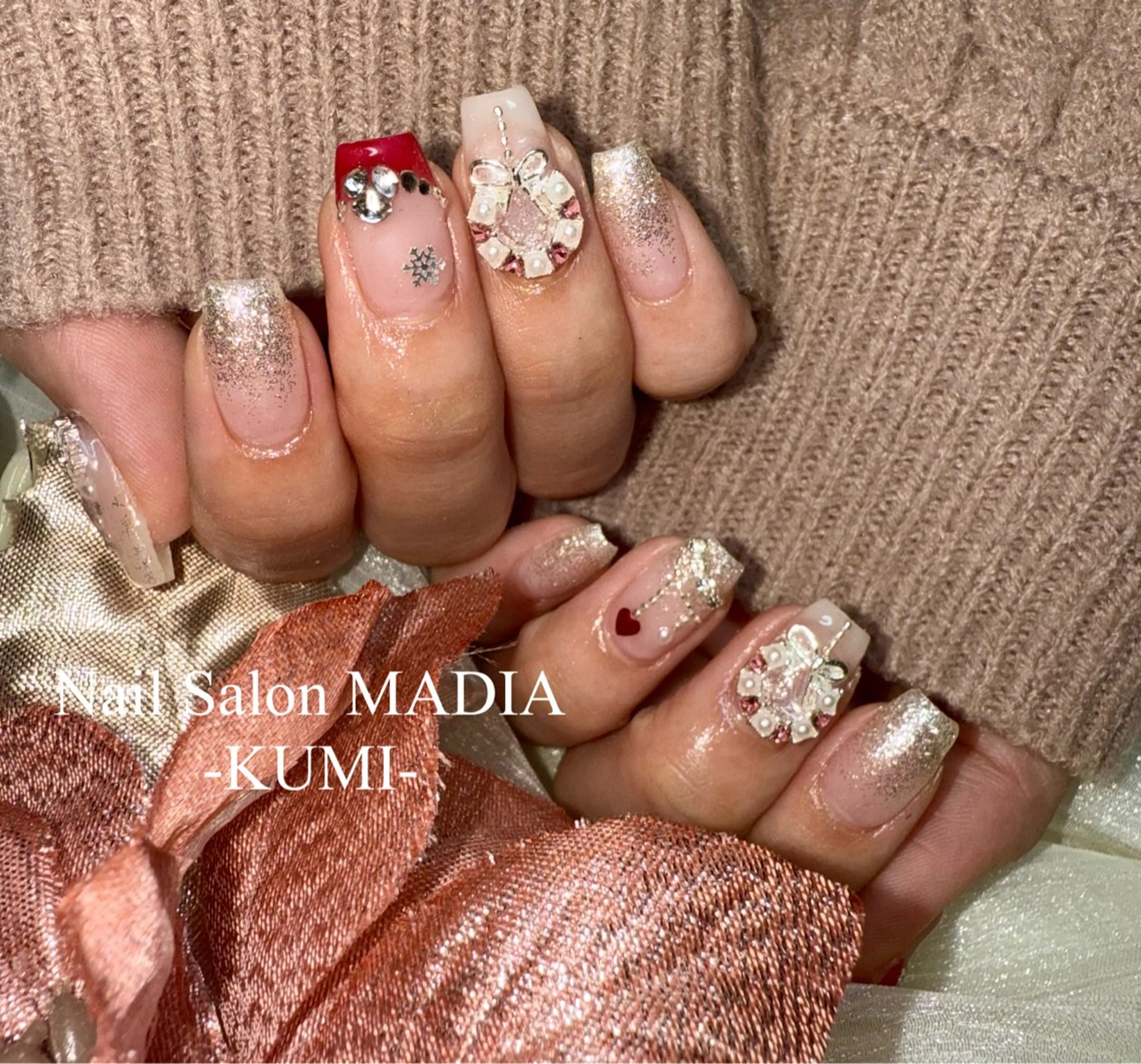 ネイル KUMI💛 MADIAのネイルデザイン