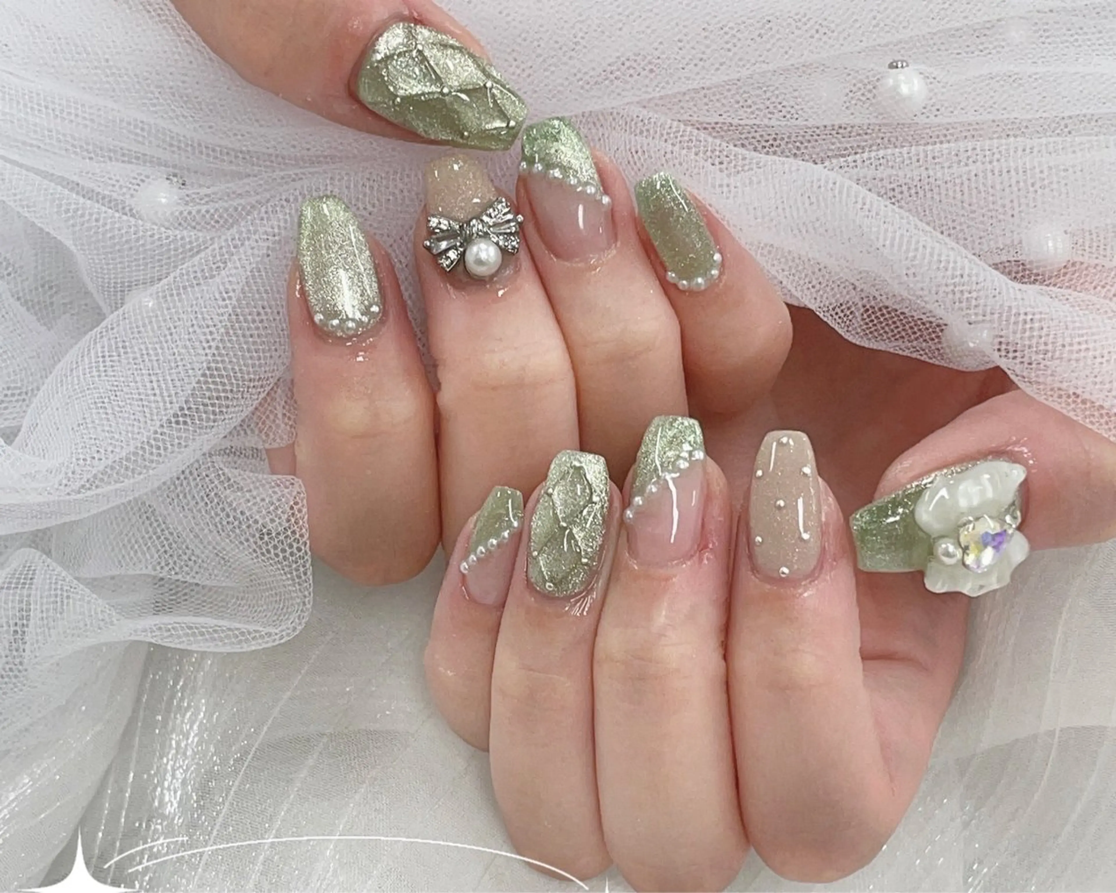 ネイル ハンドネイル 🤎HARU 🧸のネイルデザイン