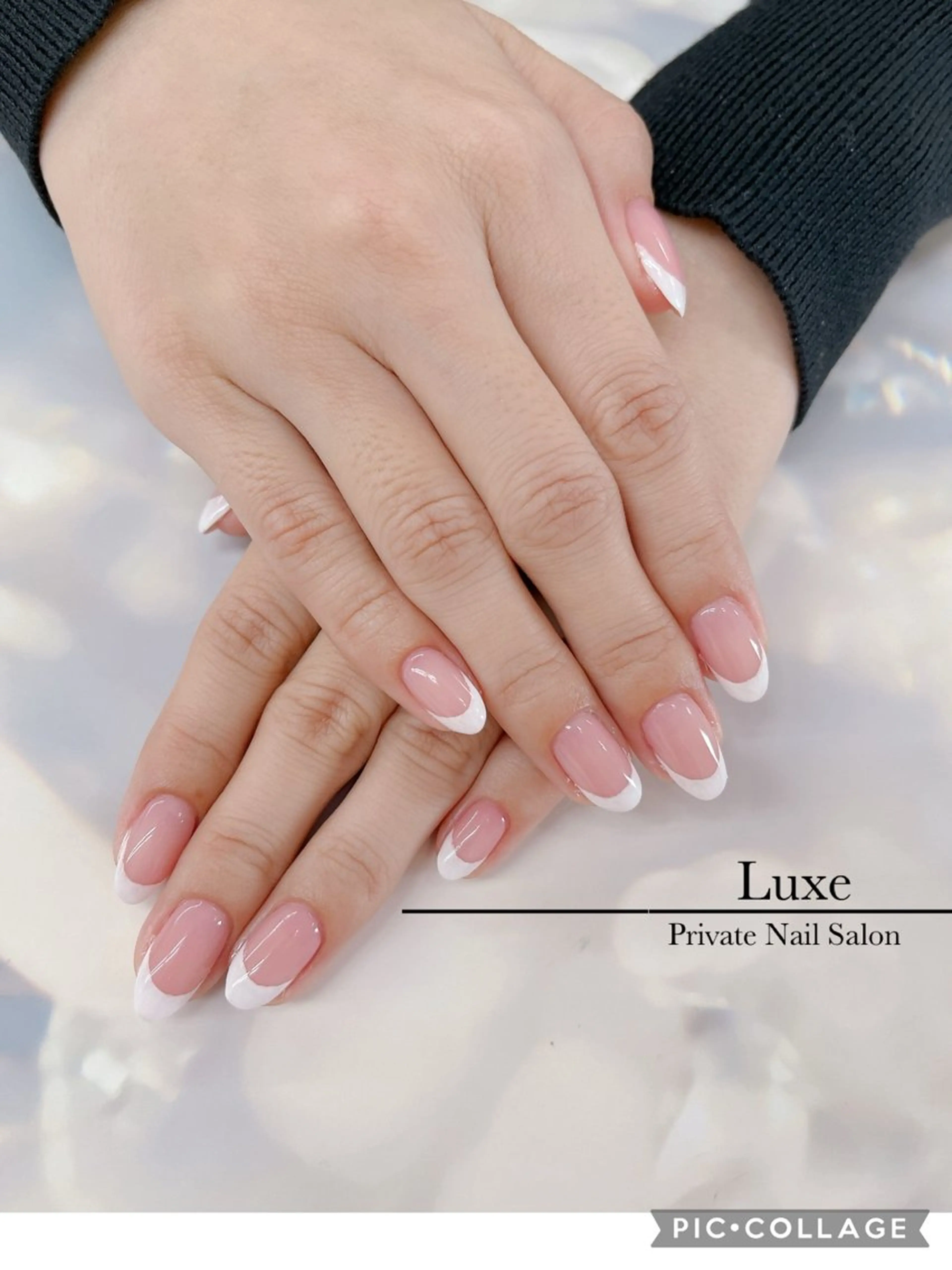 ネイル フレンチネイル シンプルネイル nail salon Luxe【リュクス】のネイルデザイン