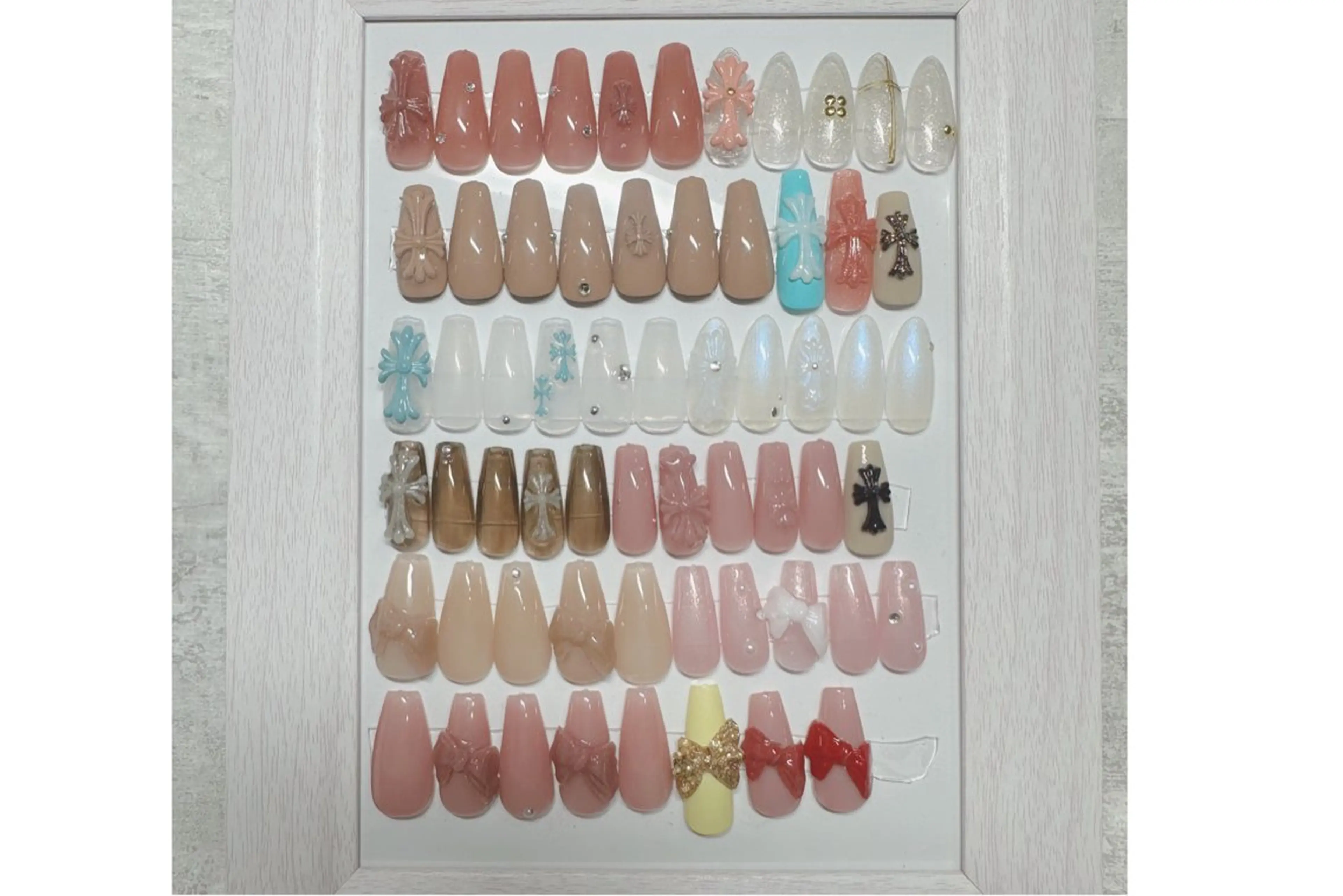 new​〜​♪大人気！クロム・リボンパーツデザインプラン♪¥5000/新規・3週間オフ込みの写真