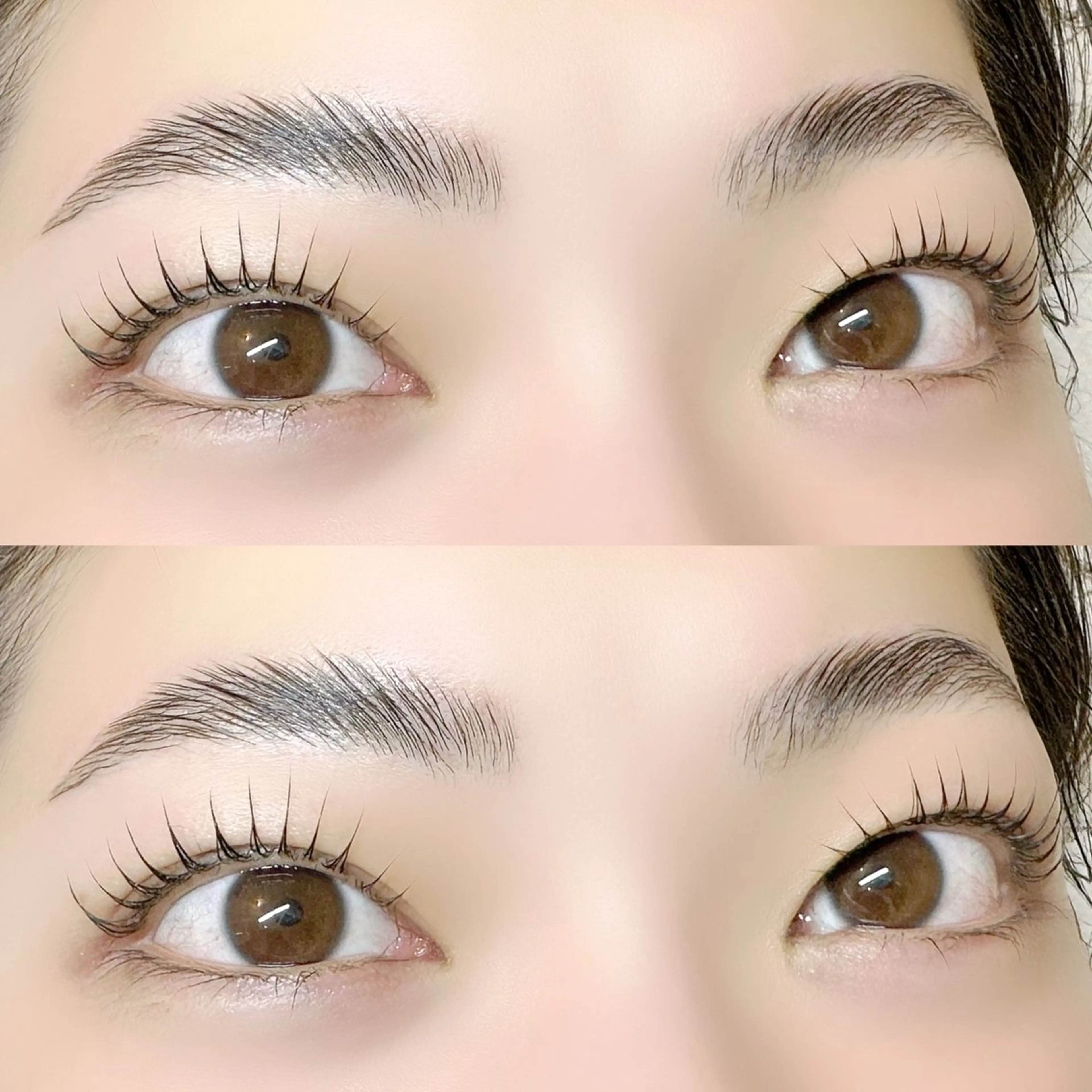 マツエク・マツパ パリジェンヌラッシュリフト マツパ alice tokyo中山★のマツエク・マツパデザイン