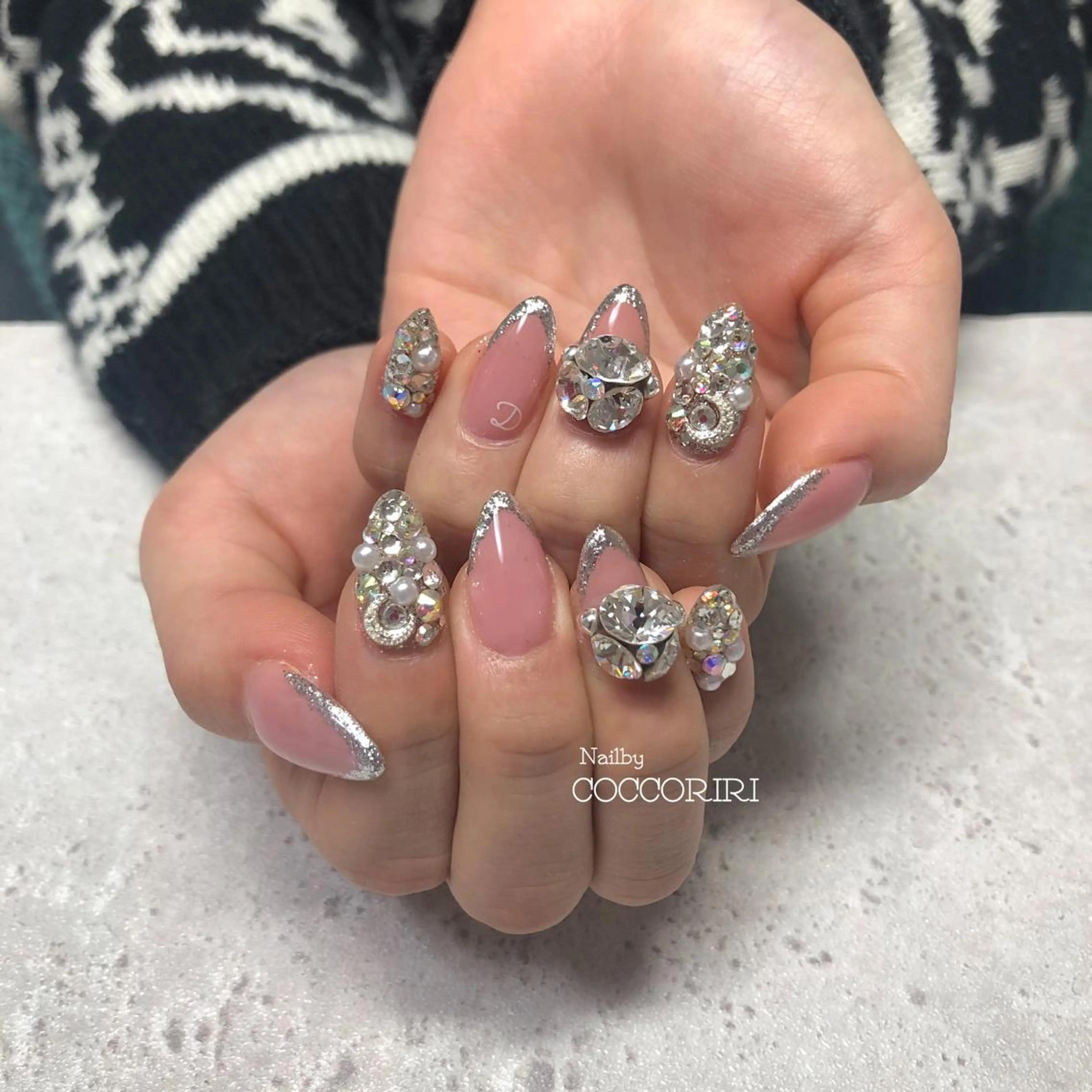 ネイル 長さ出し ensowa✱laf NAILのネイルデザイン