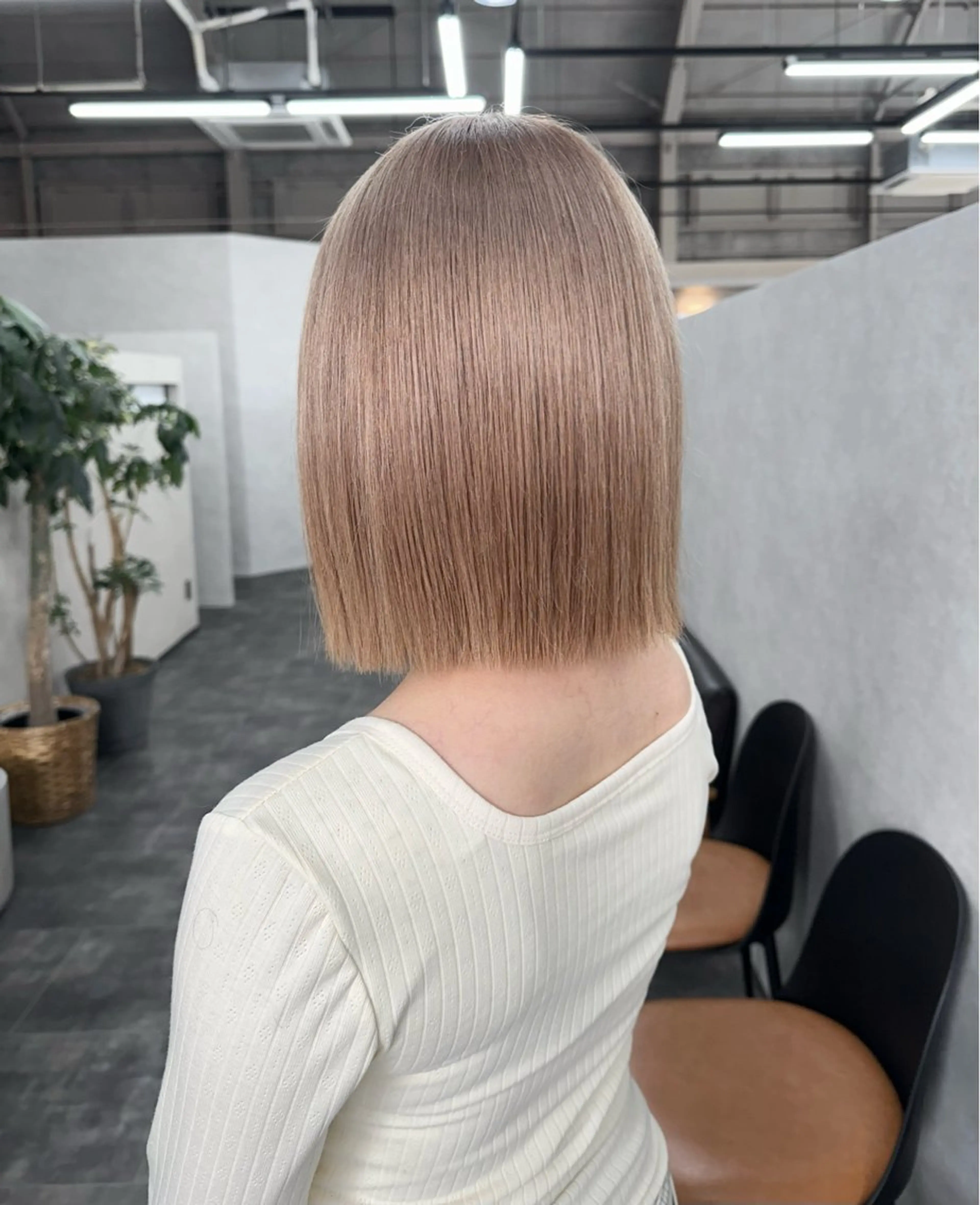 ショート ヘアカラー Natsuki OZ安積店のヘアスタイル