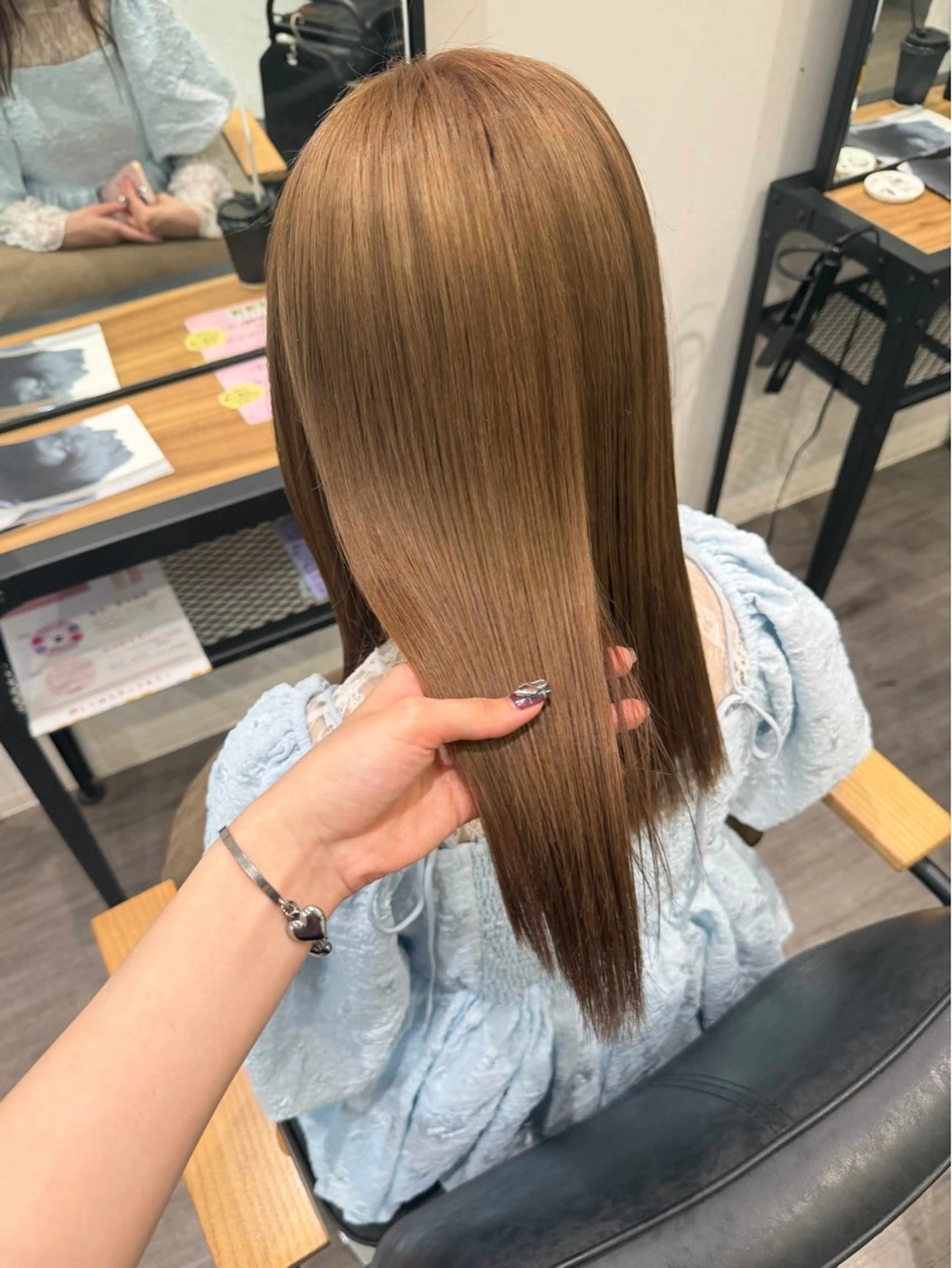 セミロング カラー ヘアカラー トリートメント Karin trスタイリスト🥀のヘアスタイル