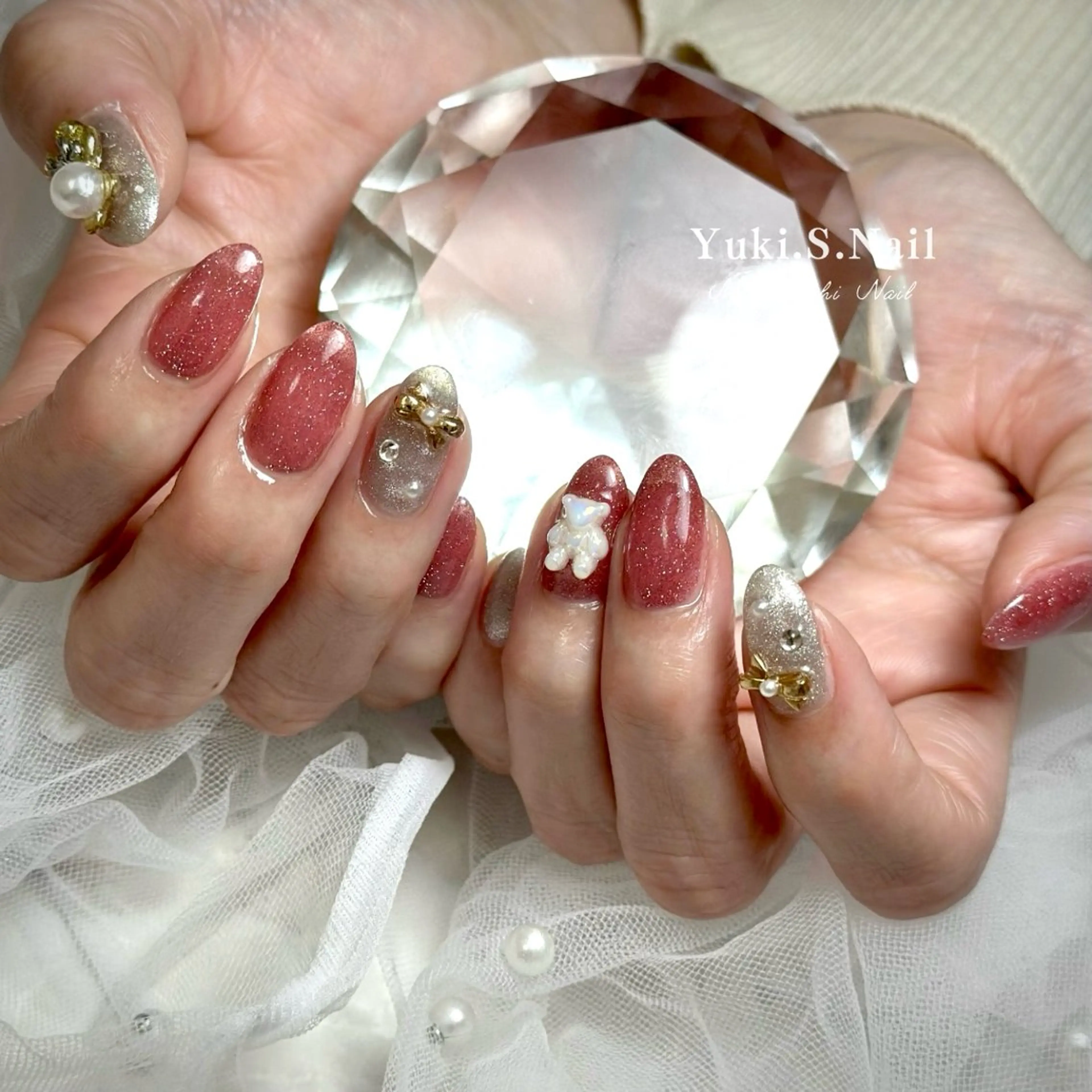 ショート ハンドネイル Yuki S.Nailのネイルデザイン