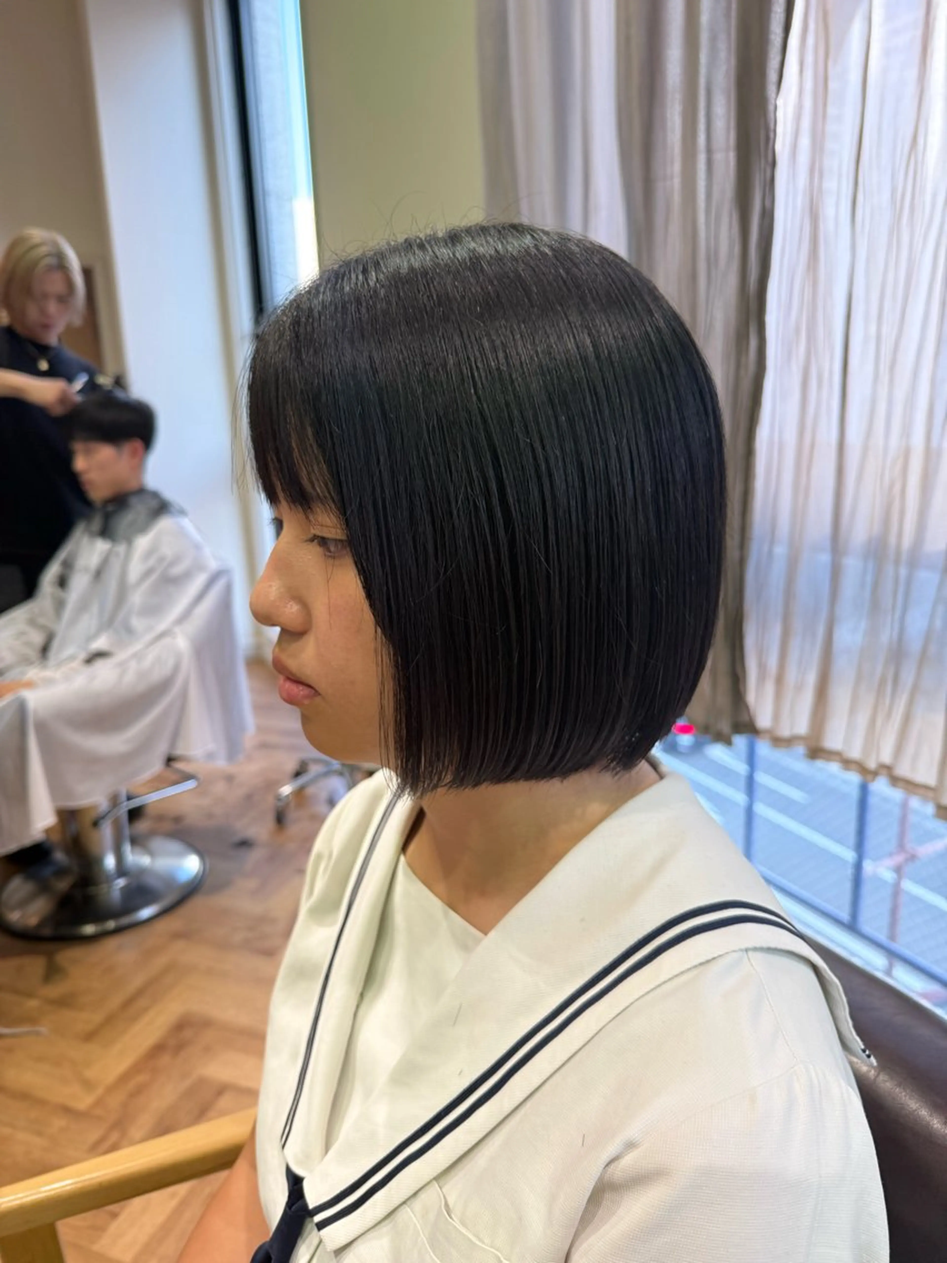 ショート ボブ 溝口 槙里也のヘアスタイル