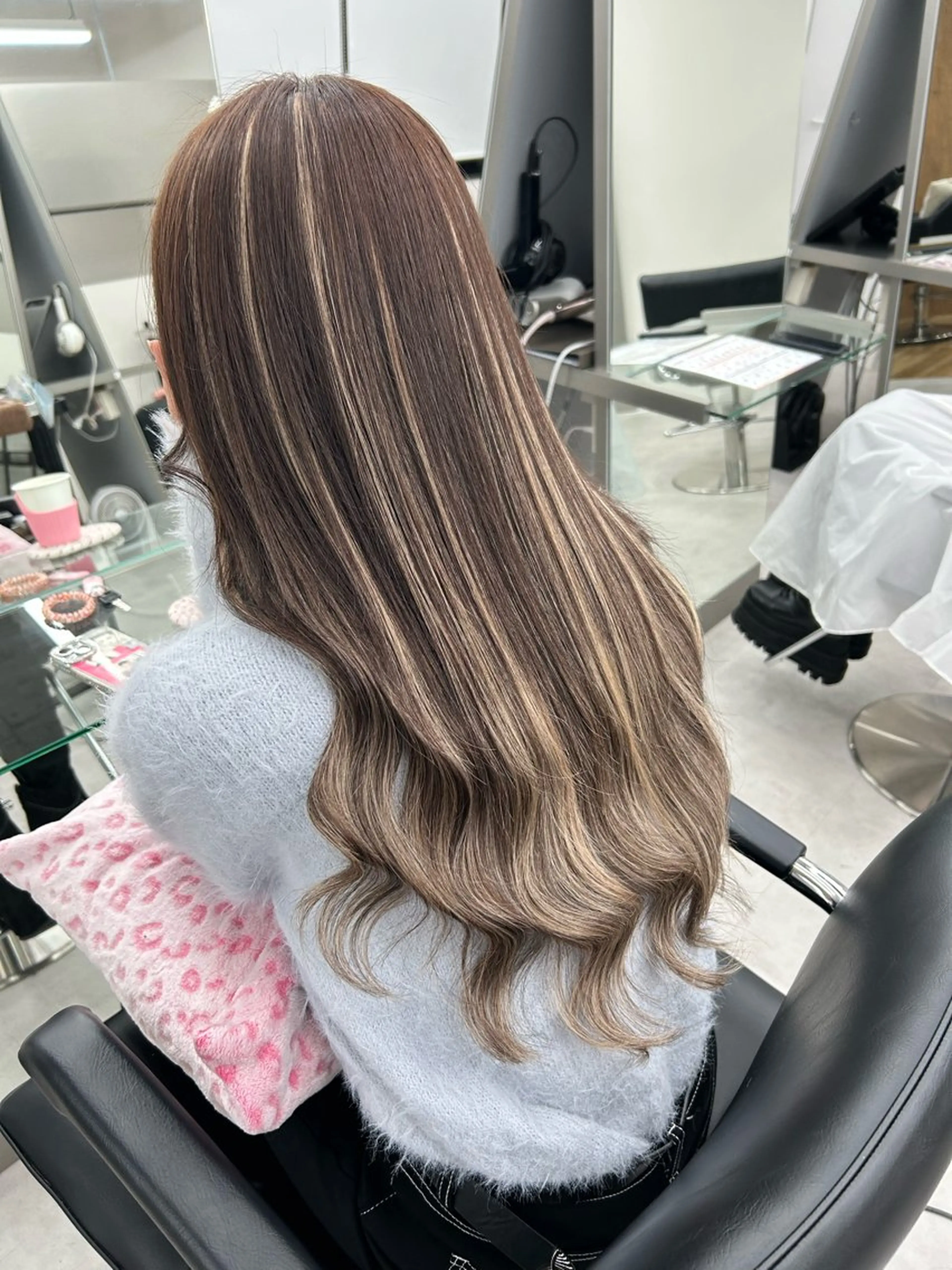 エクステ ハイトーン👱‍♀️ エクステ/彩花のヘアスタイル