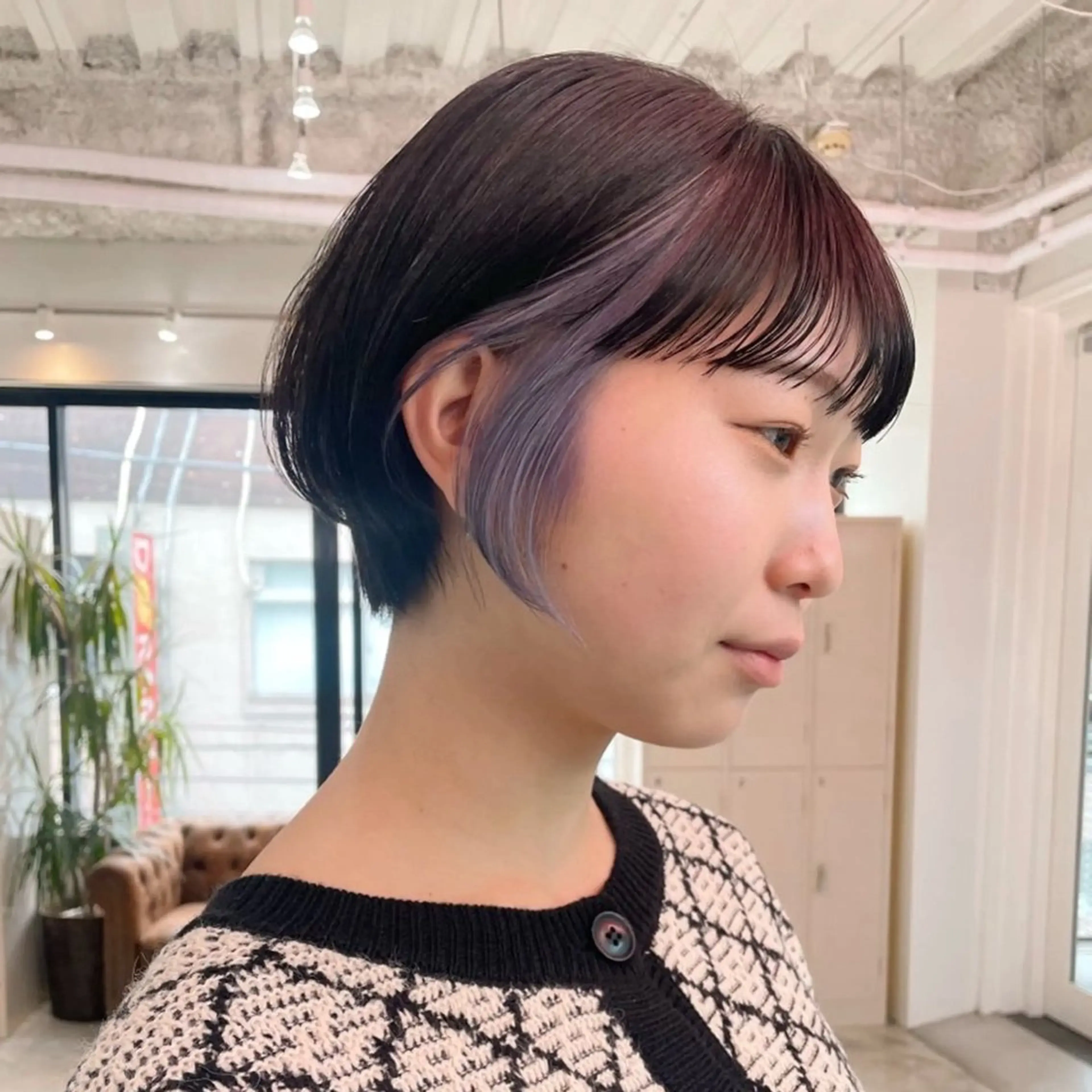 カラー ハイトーン艶カラー 💎あやめ🎀のヘアスタイル