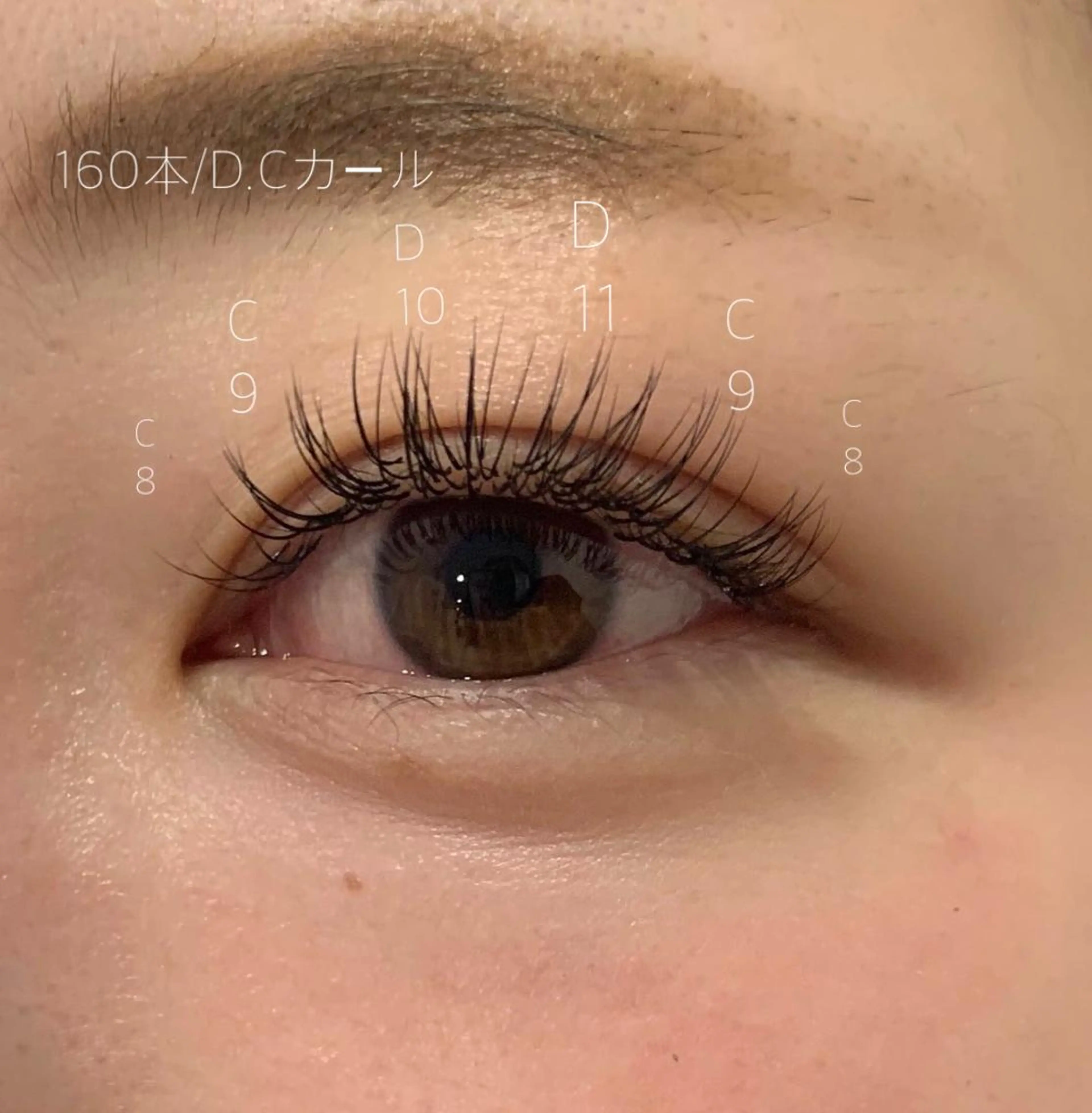 マツエク・マツパ 吉祥寺kasumi 🌛eye/browのマツエク・マツパデザイン