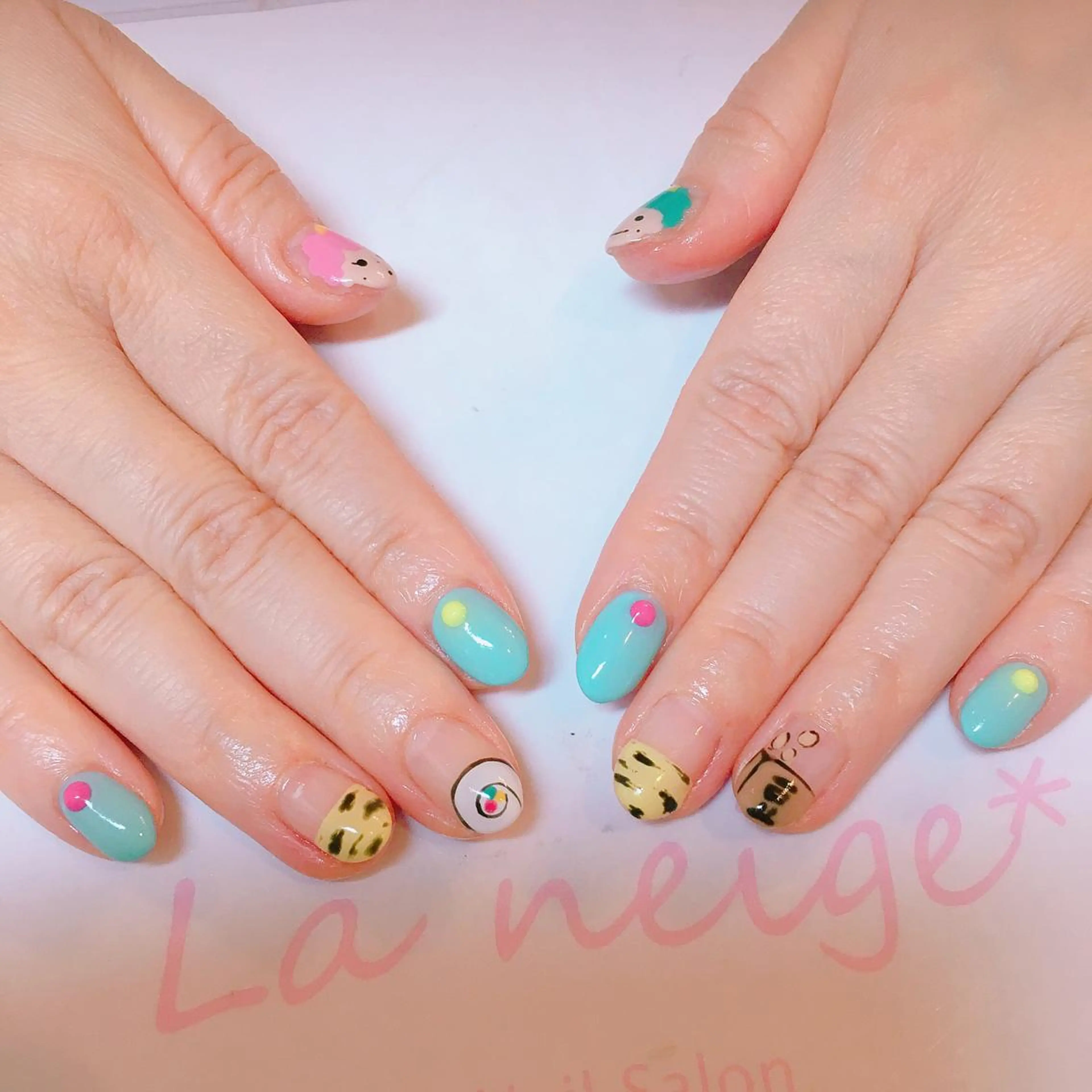 ネイル La neige* yuki 🐩🌙のネイルデザイン