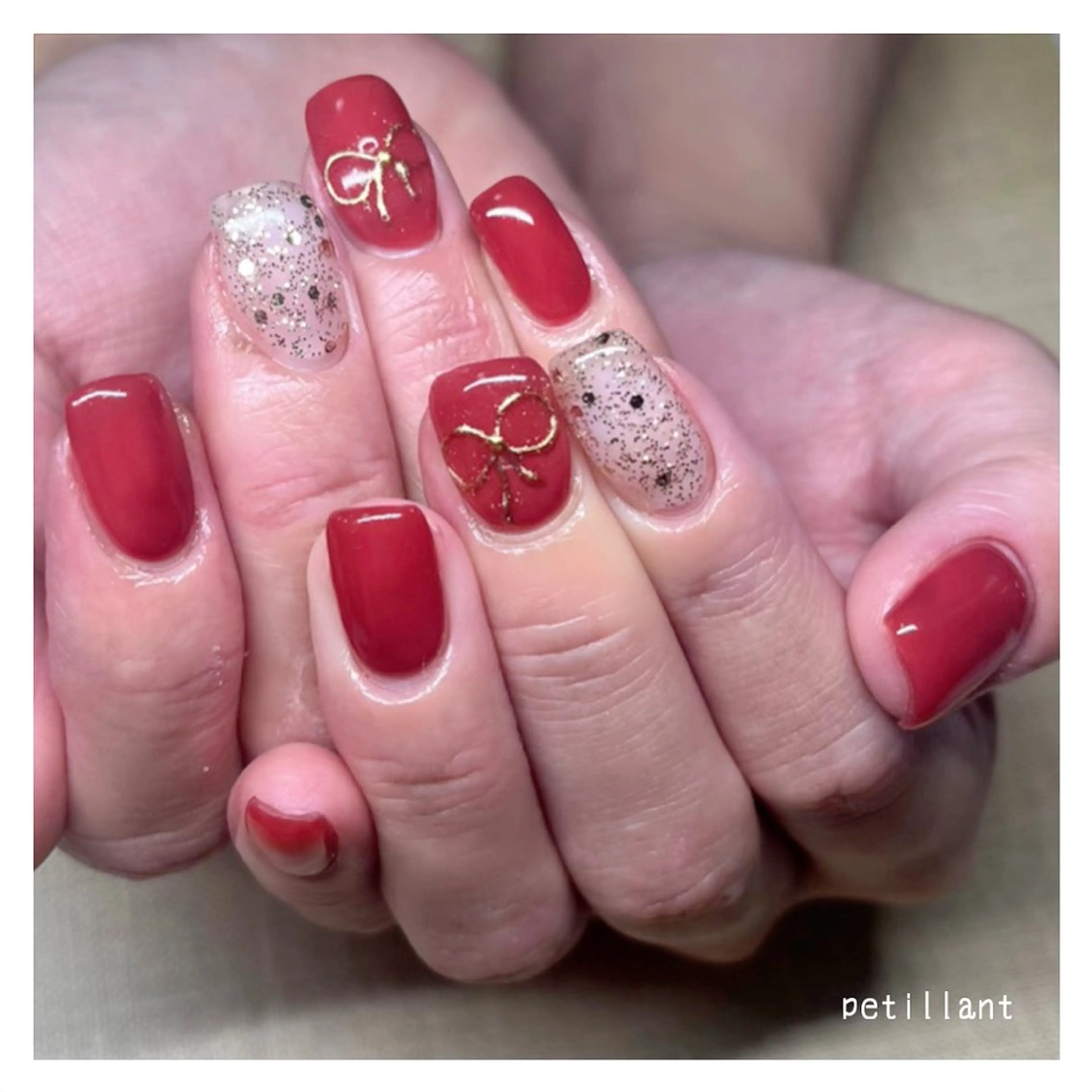 ネイル 持ち込み nail salon petillantのネイルデザイン