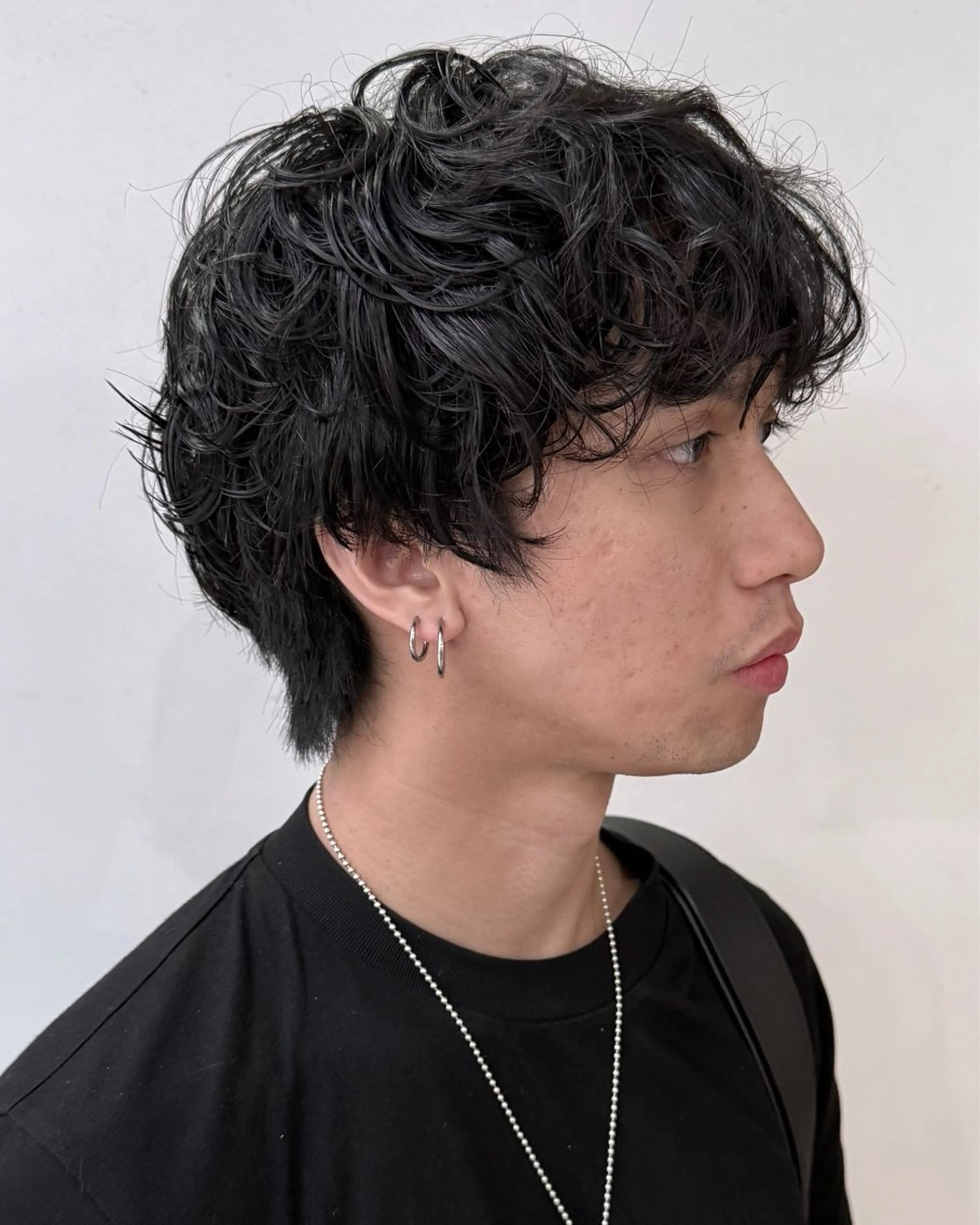 パーマ メンズ メンズパーマ パーマ 透明感カラー/外苑前 /MIRAI🇰🇷のヘアスタイル