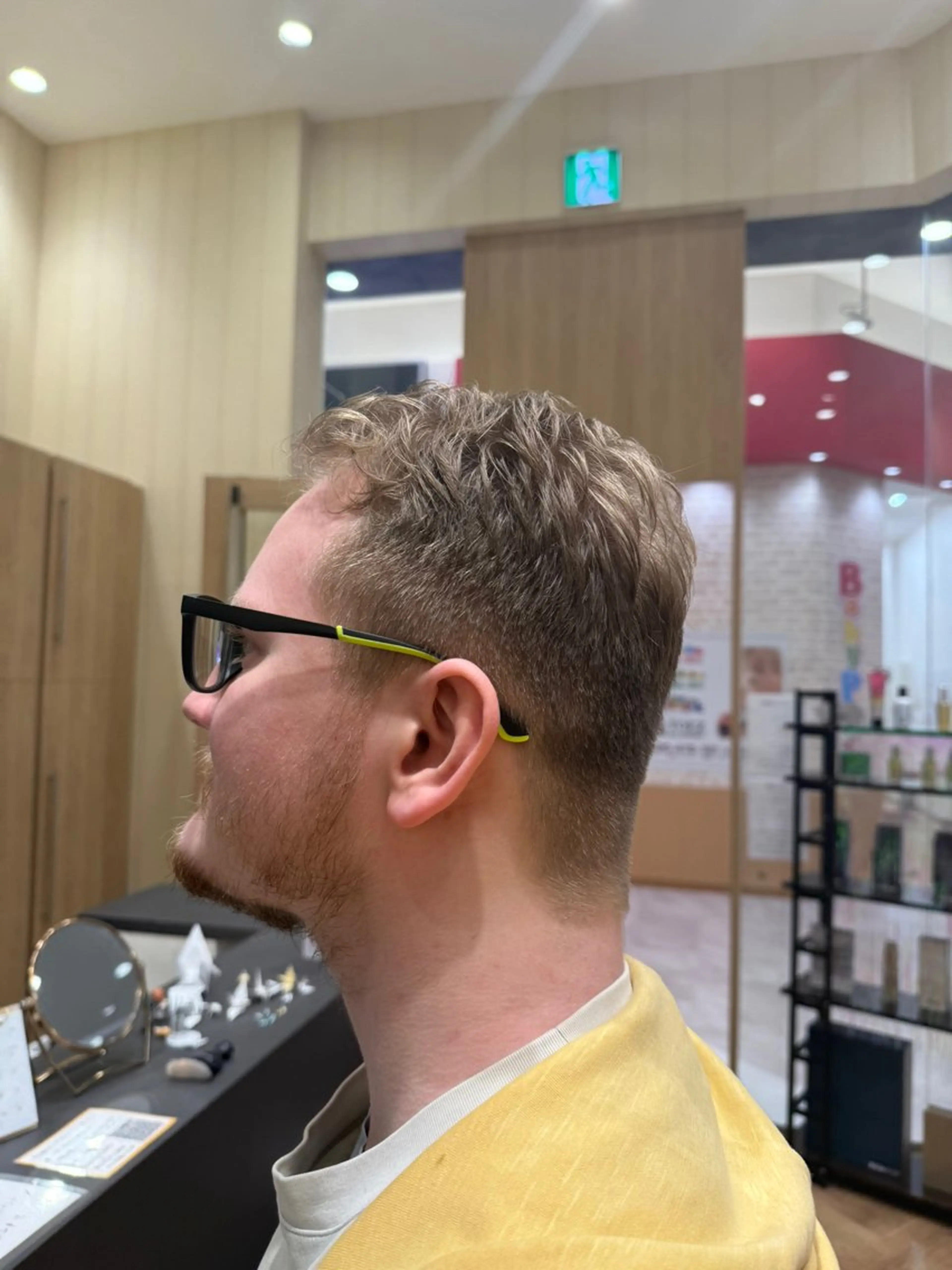 メンズ 大橋 拓実のヘアスタイル