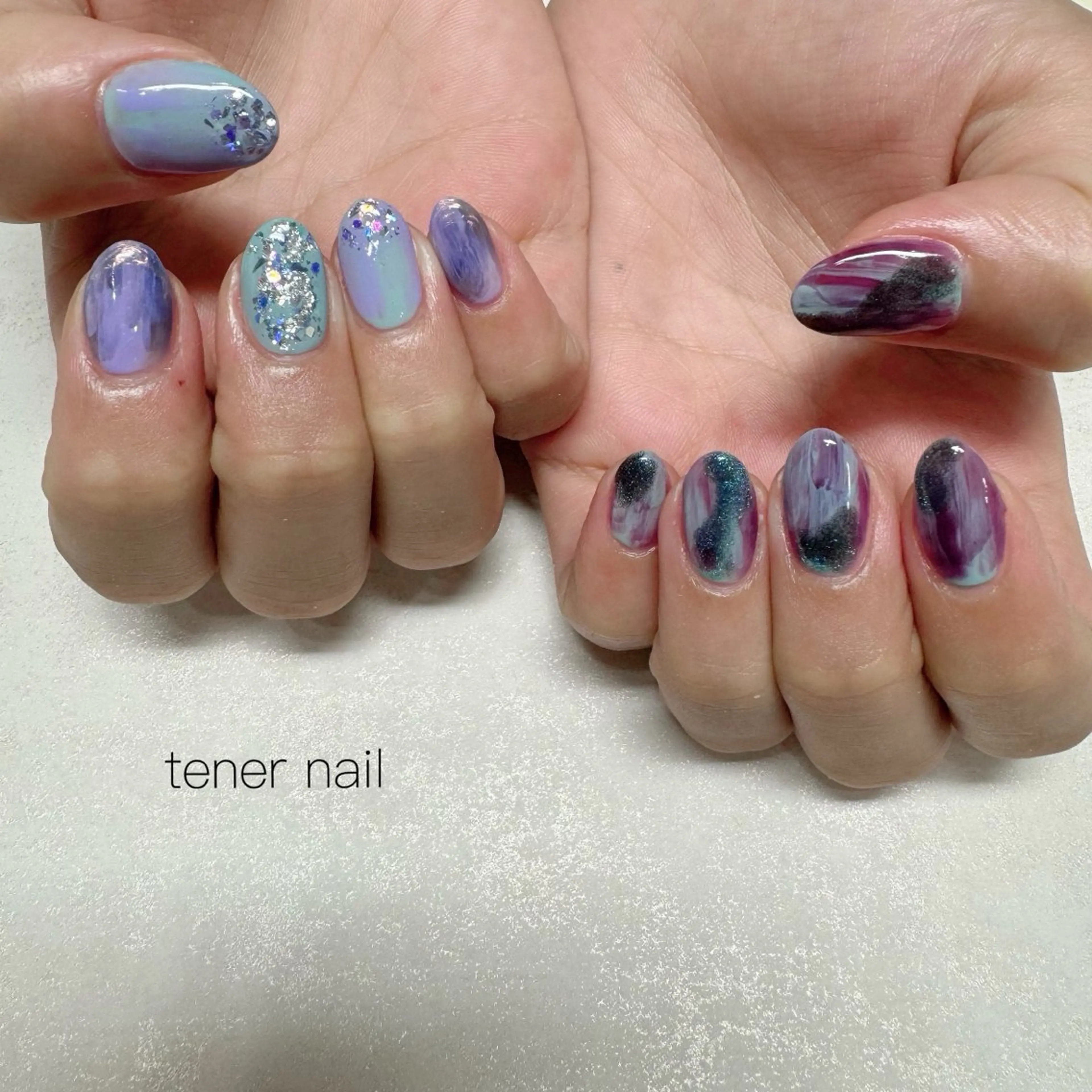 ネイル ニュアンスネイル テネルネイル tener nailのネイルデザイン