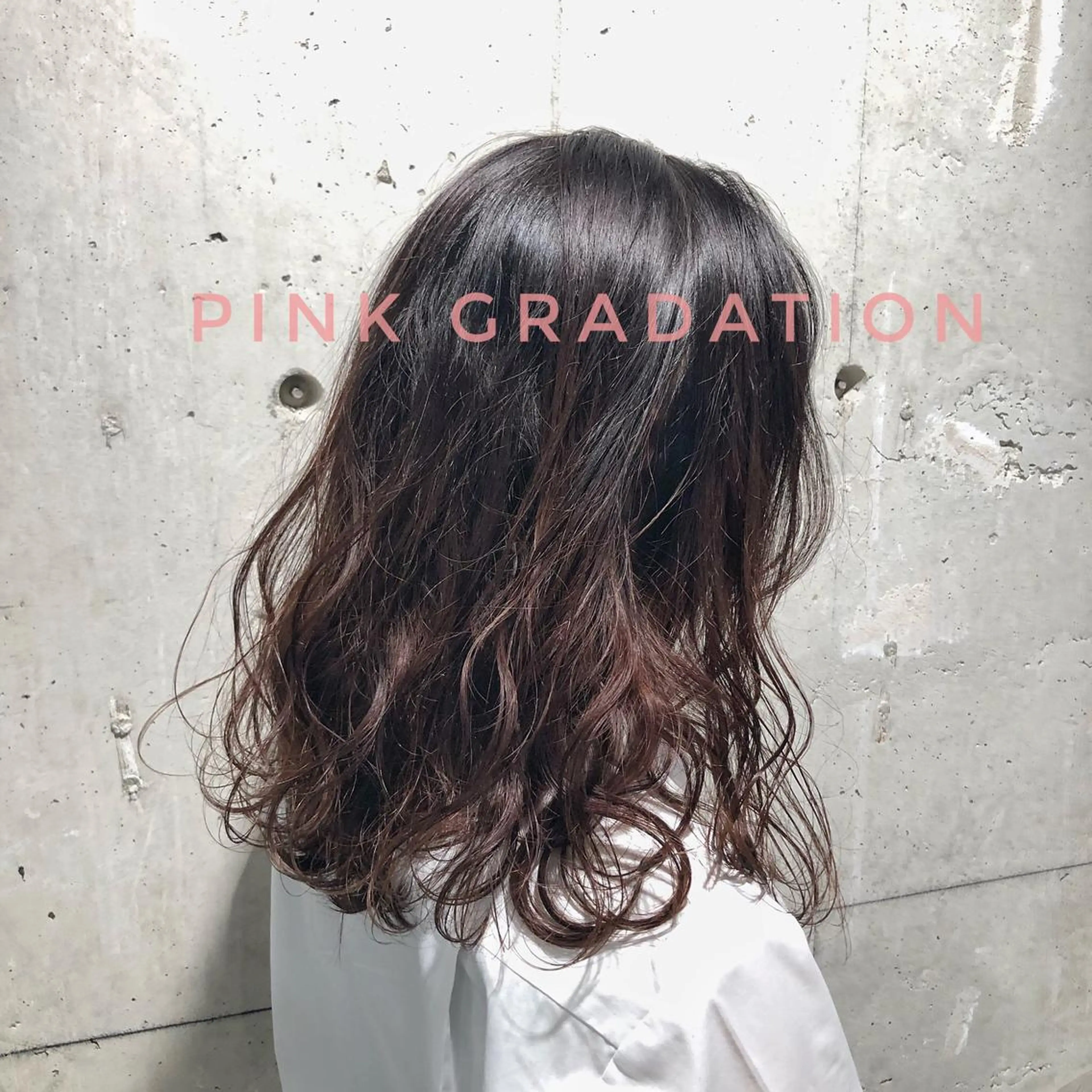 セミロング カラー YU-KA ✂︎Rico.のヘアスタイル