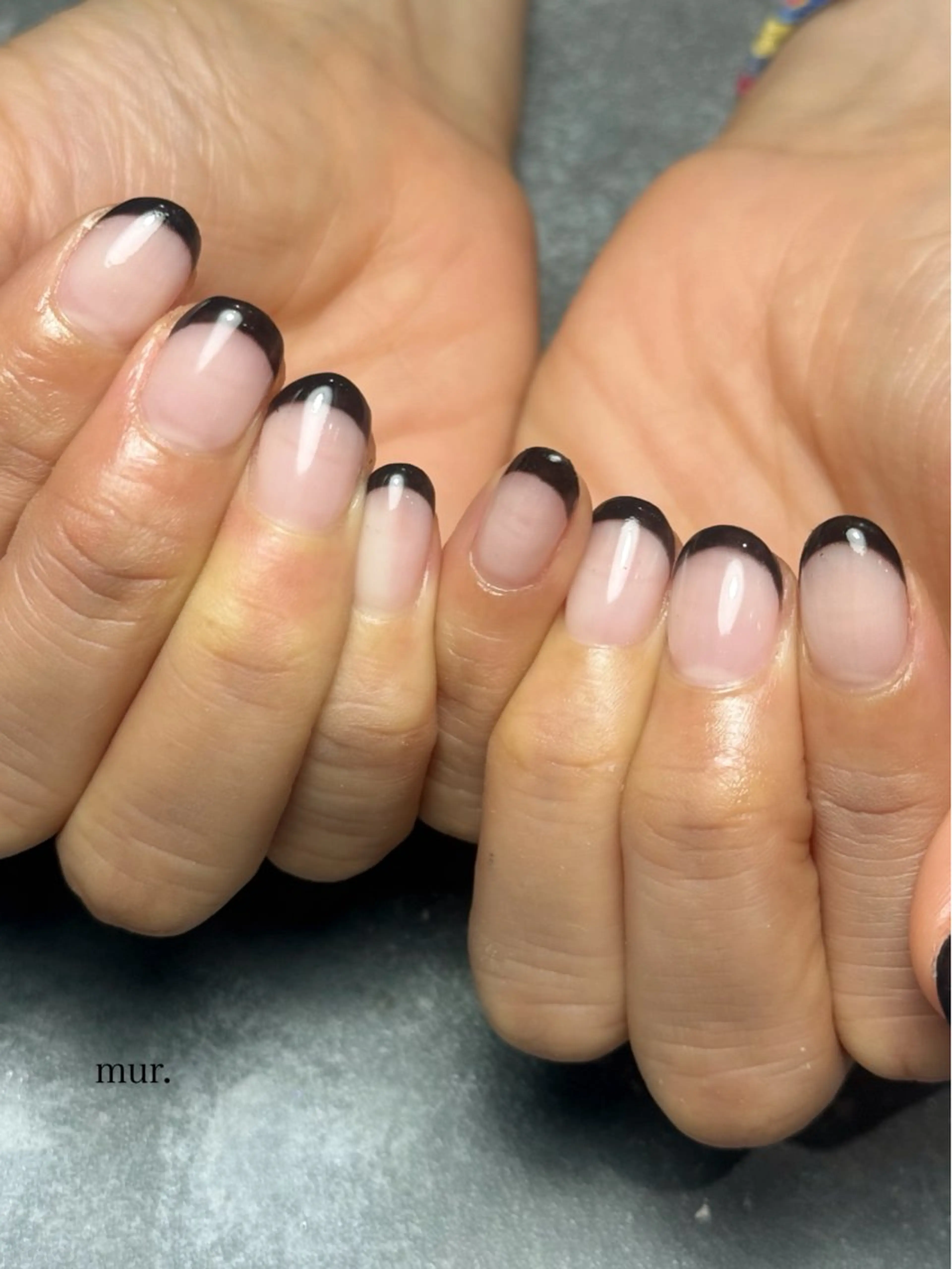 ネイル フレンチネイル シンプルネイル ハンドネイル nail salon　mur.所属・mur. harukaのネイルデザイン