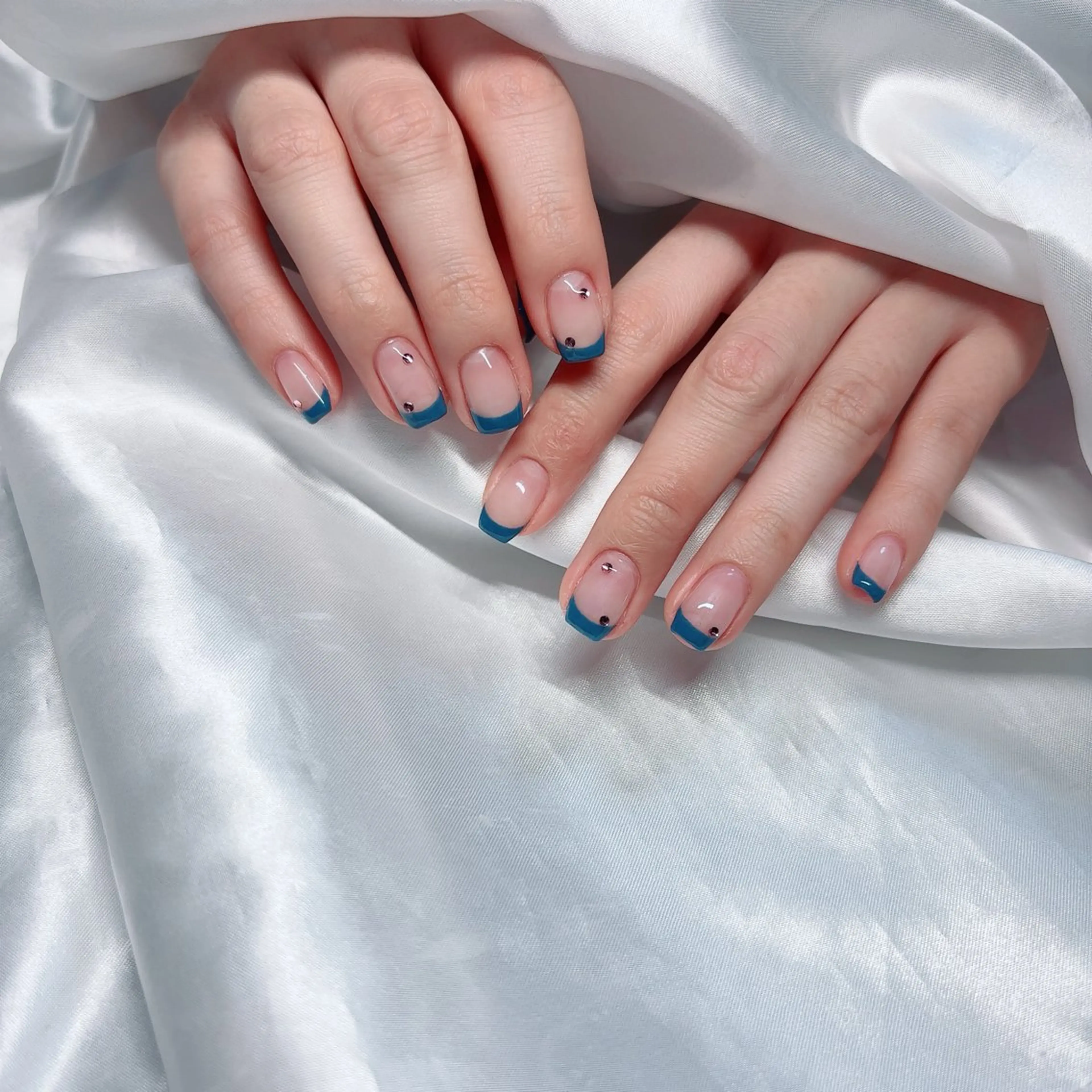 ネイル フレンチネイル ハンドネイル 京橋/ Lance nail Minaのネイルデザイン