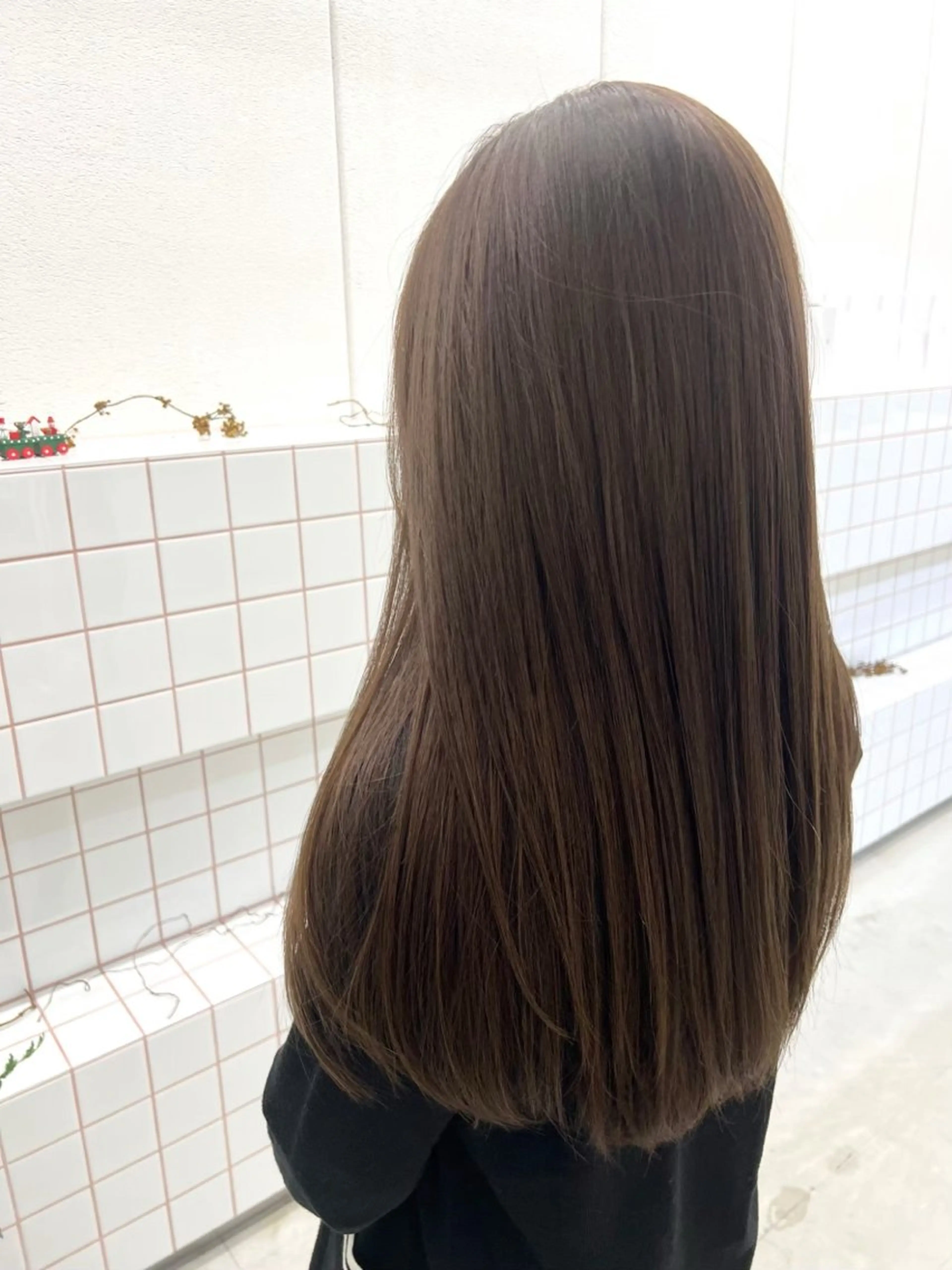 カラー ヘアカラー トリートメント ゆうひ🎀 mallowのヘアスタイル
