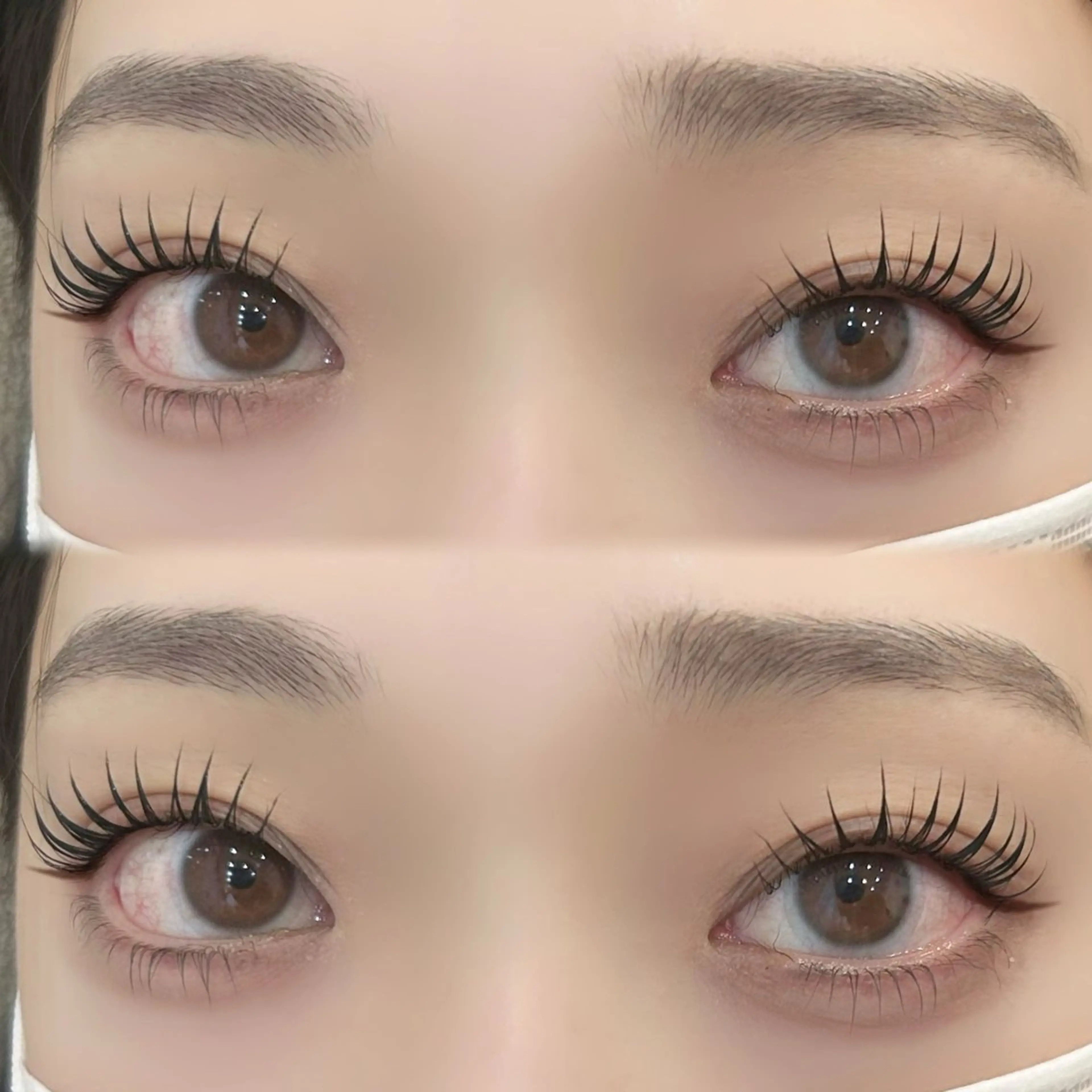 【4/17まで限定】まつげパーマ上3500/上下￥4800/束感仕上げ/川越/まつパの写真