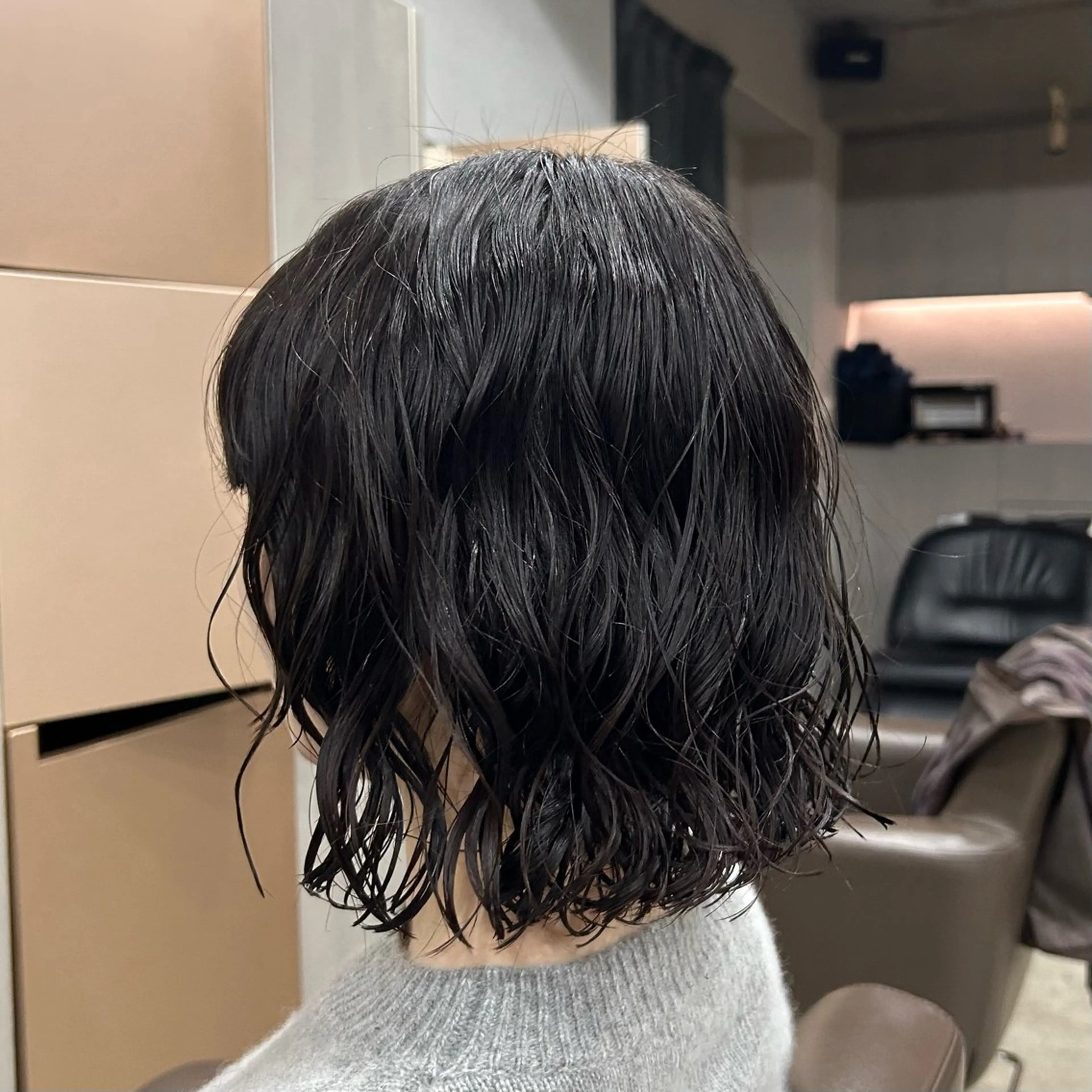 ミディアム パーマ レディース パーマ/ 田中育斗のヘアスタイル