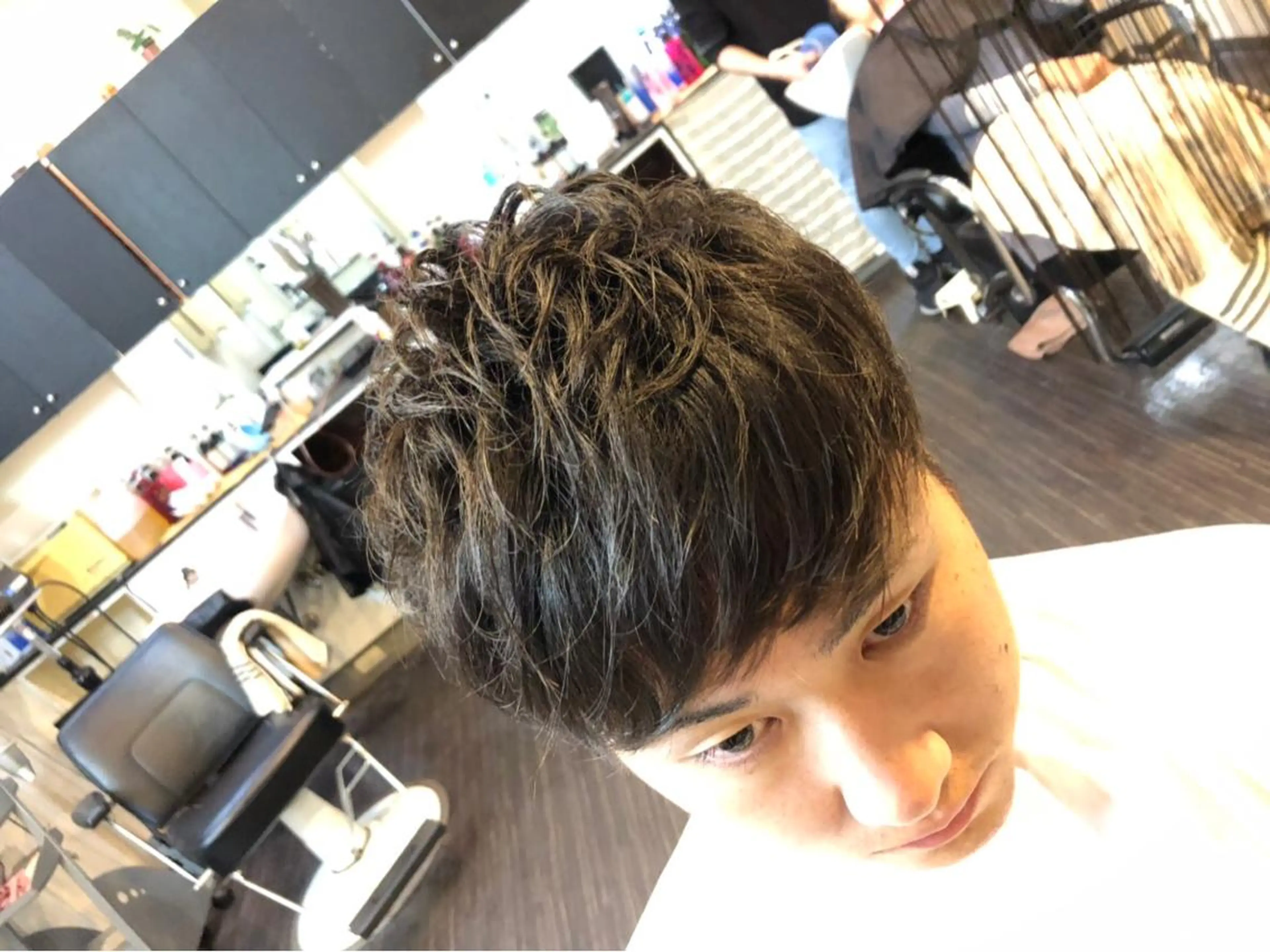 ショート メンズ juve. 別府のヘアスタイル