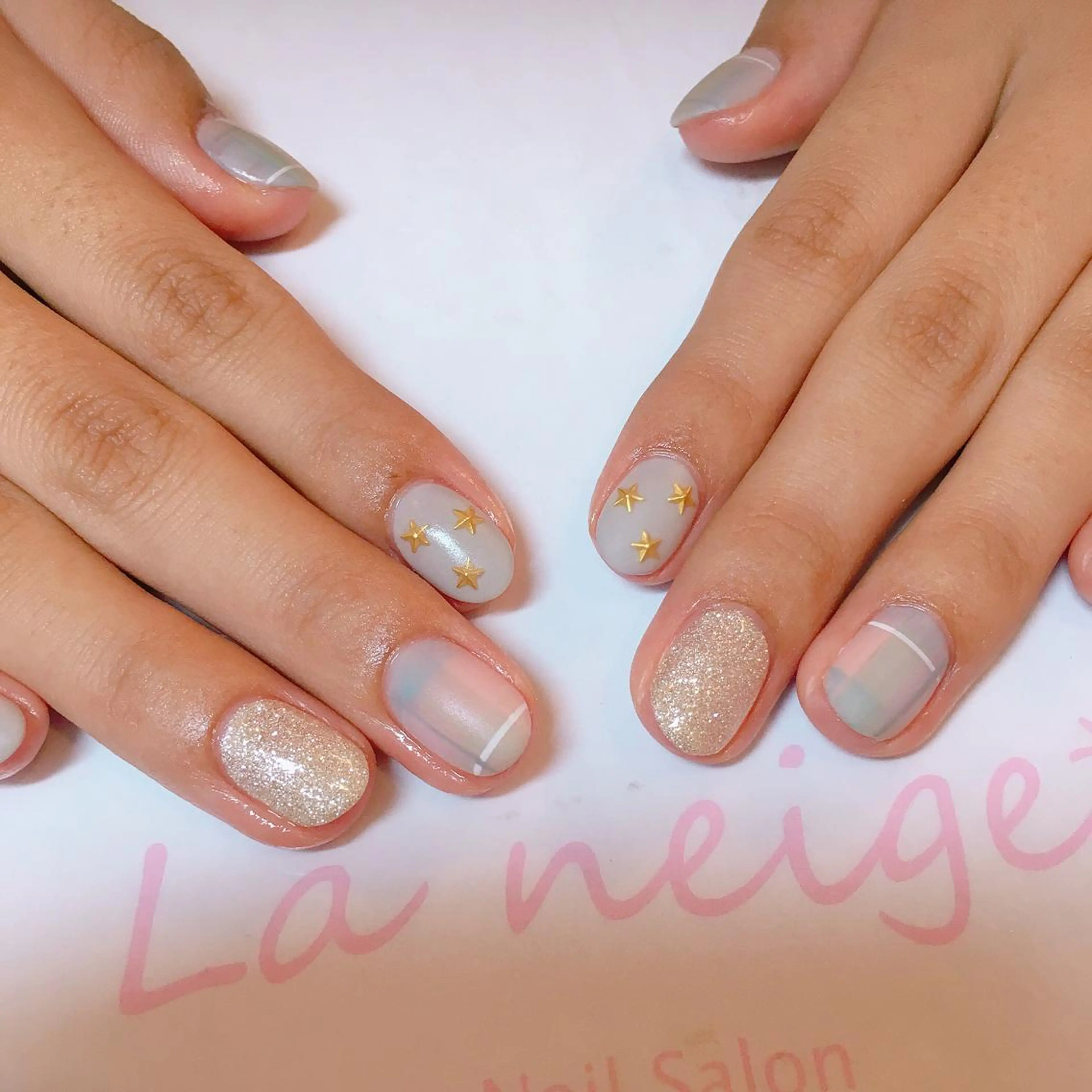 ネイル La neige* yuki 🐩🌙のネイルデザイン