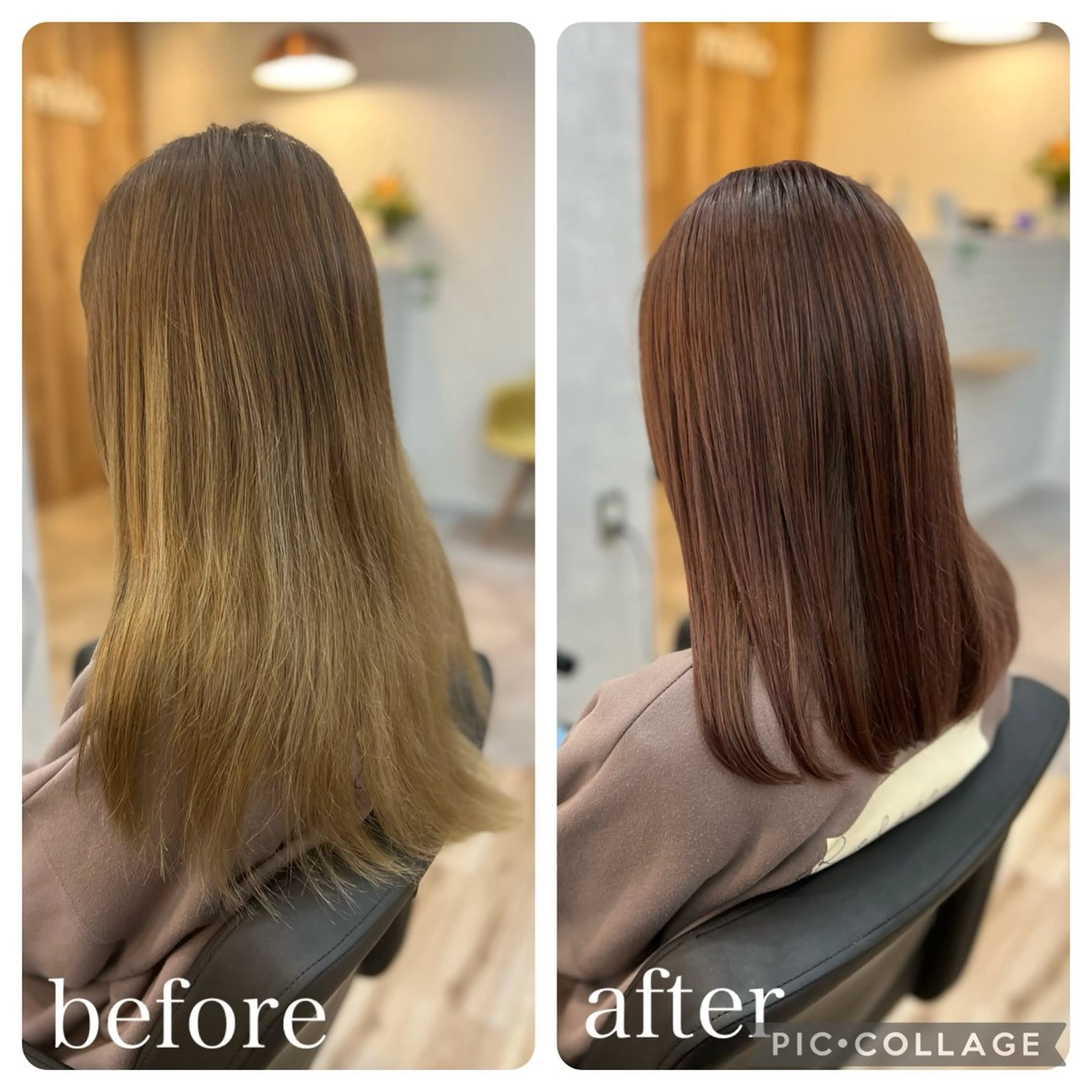 ロング カット ヘアカラー トリートメント Aguhair milo森山知幸のヘアスタイル