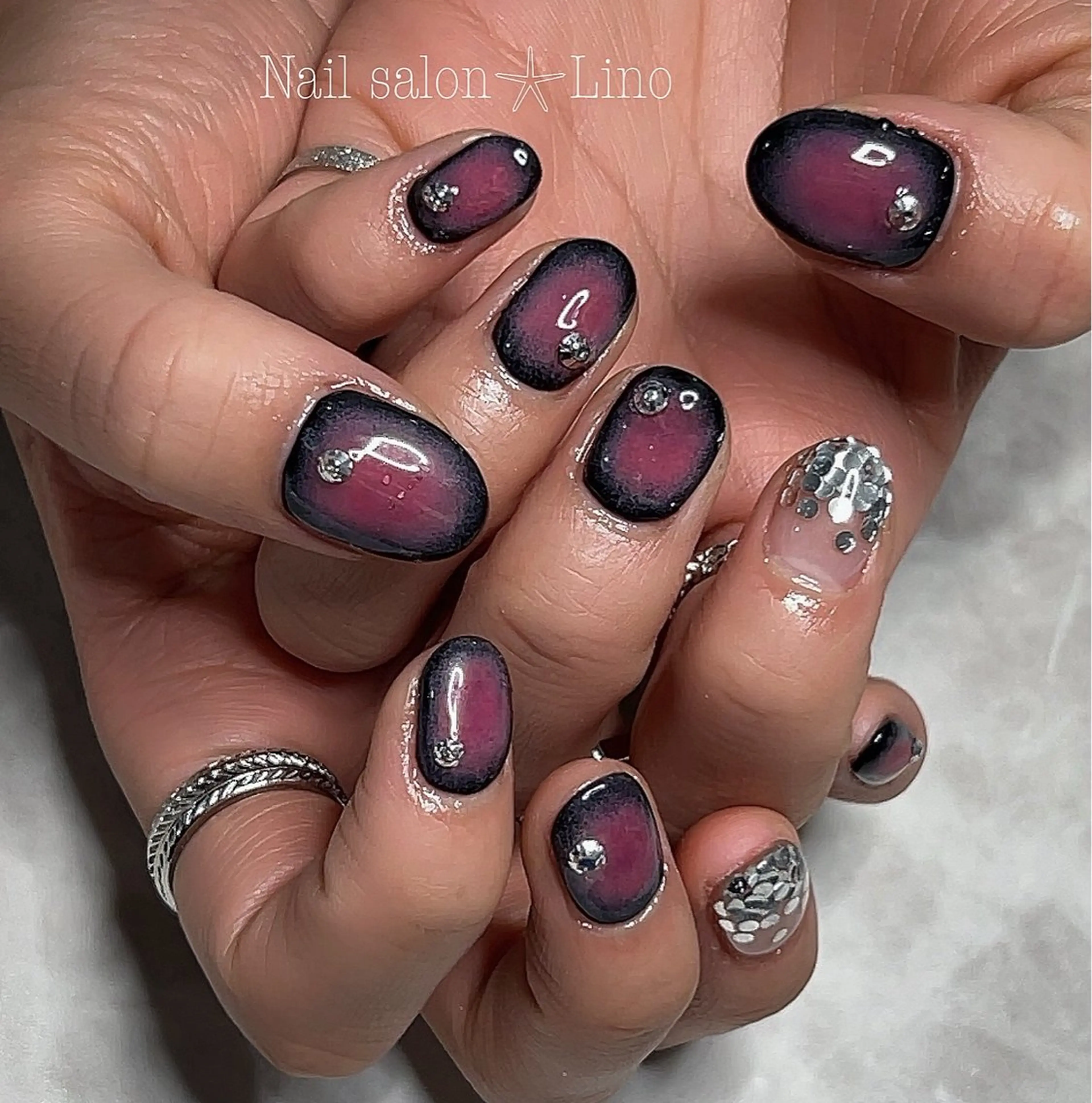 ネイル ハンドネイル 小島 悠子のネイルデザイン