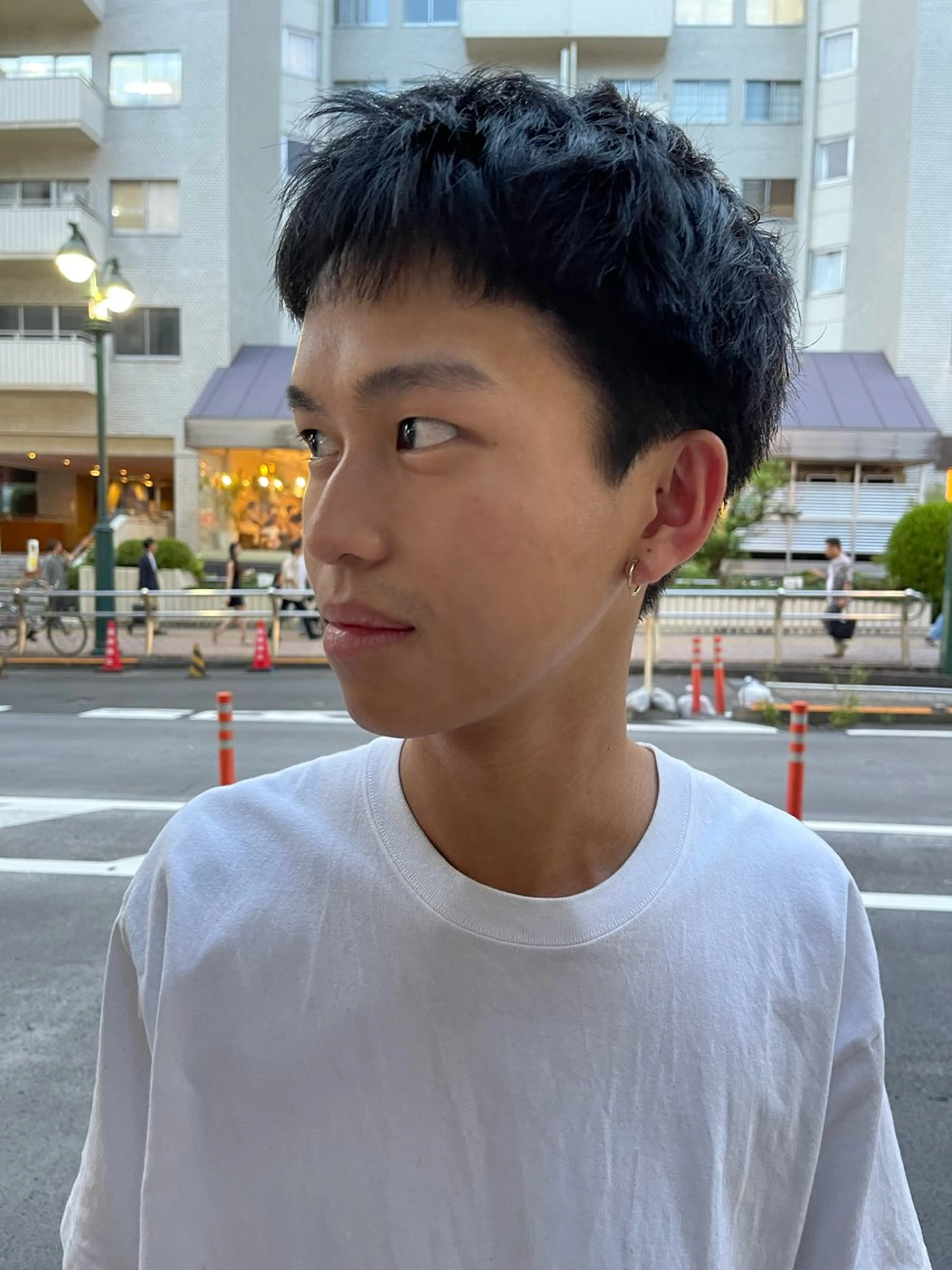 メンズ メンズカット パーマ[佐橋]のヘアスタイル