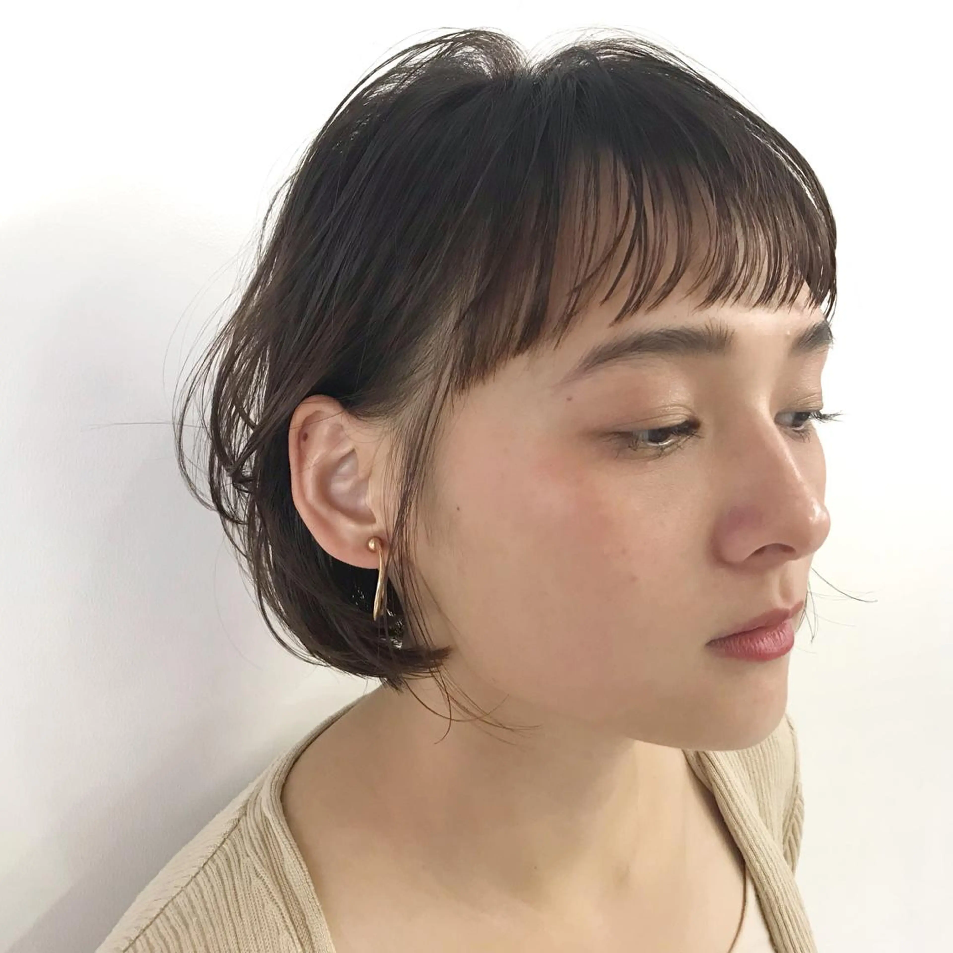 ショート カラー ショートボブ ボブ ショートヘア カット ヘアカラー トリートメント ボブ/大人ヘア k-two濱田のヘアスタイル