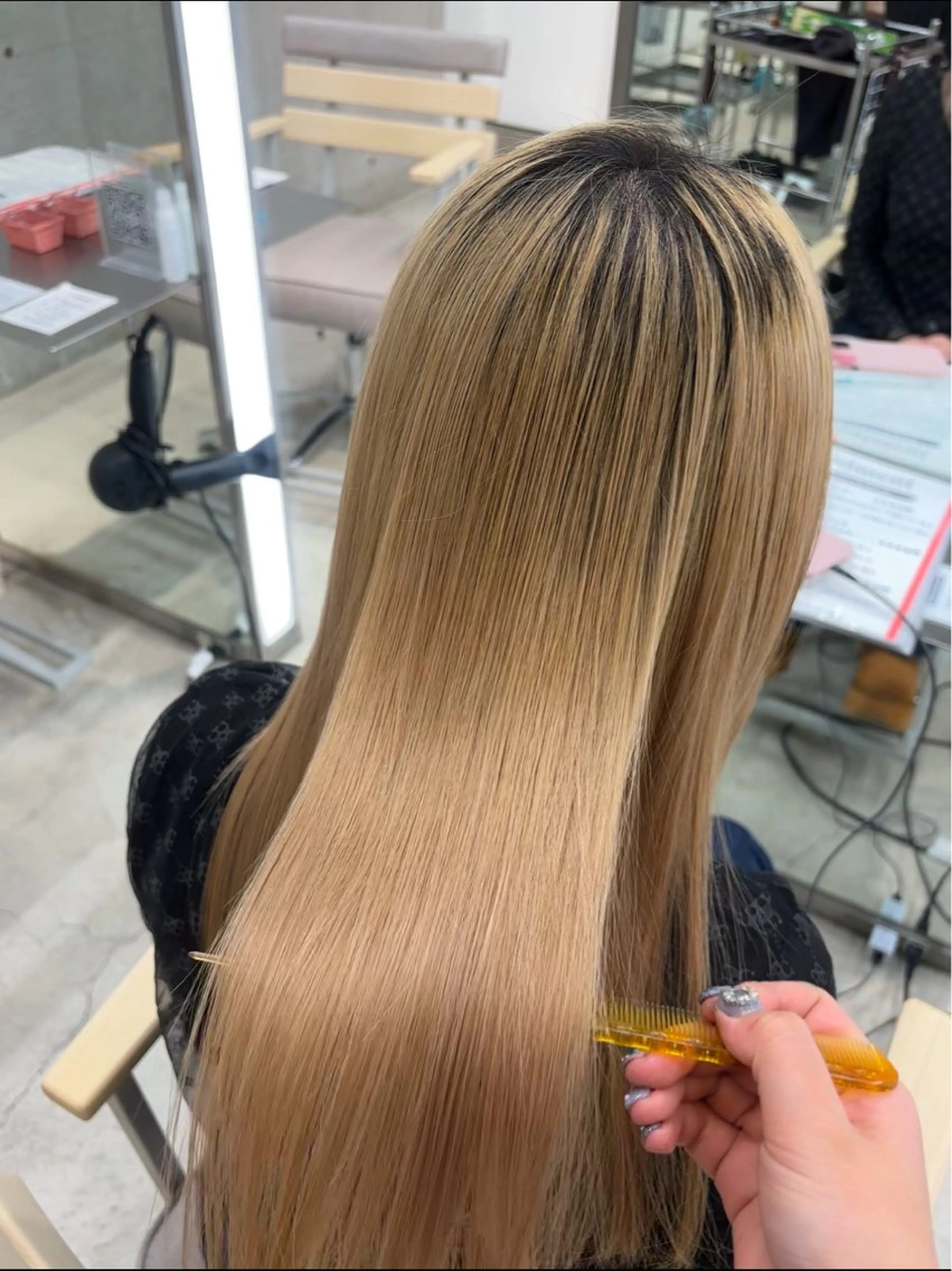 ロング トリートメント モテ♡hair 🎠🫧ERIのヘアスタイル