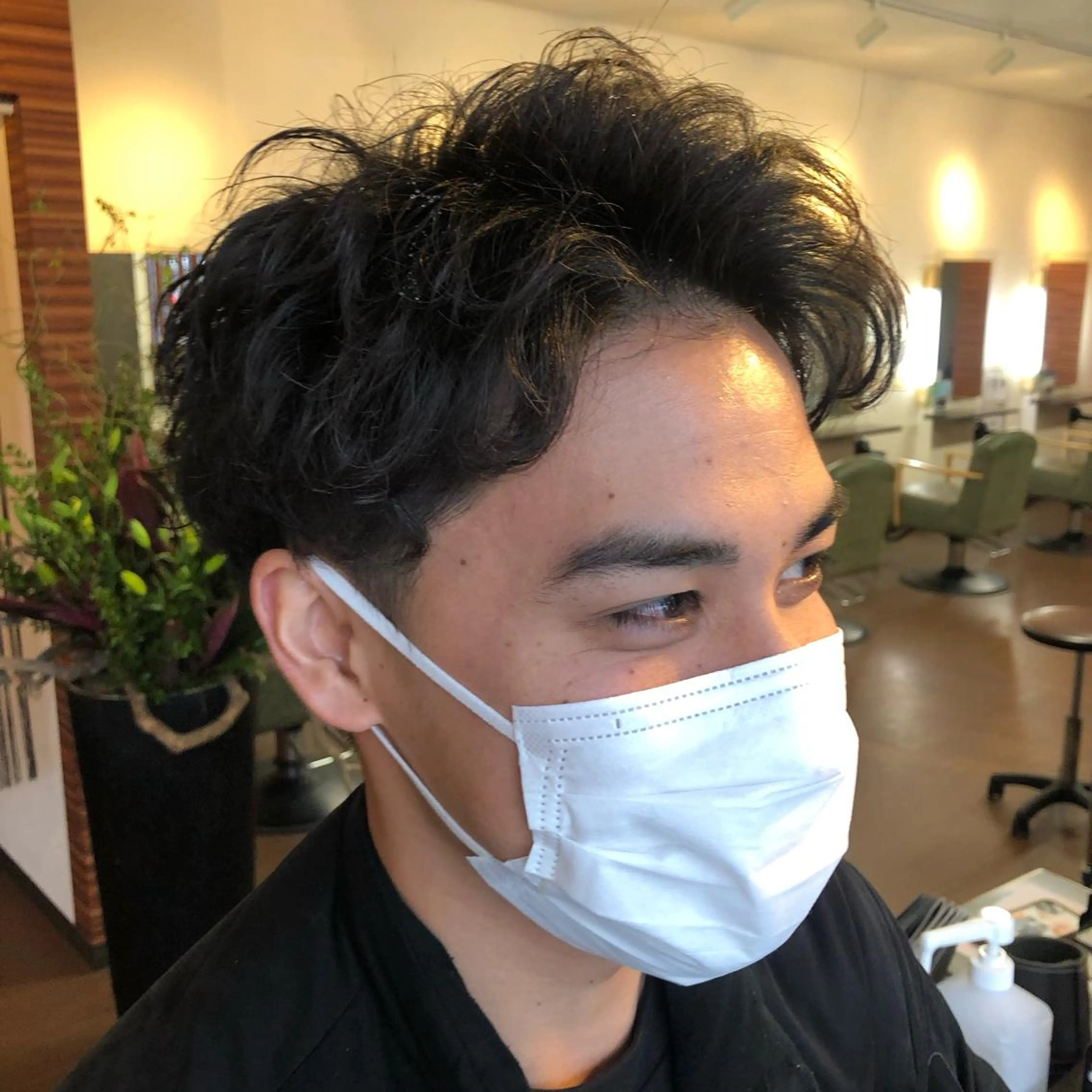 ショート カット パーマ トリートメント Glanz hair 坂牛匠のヘアスタイル